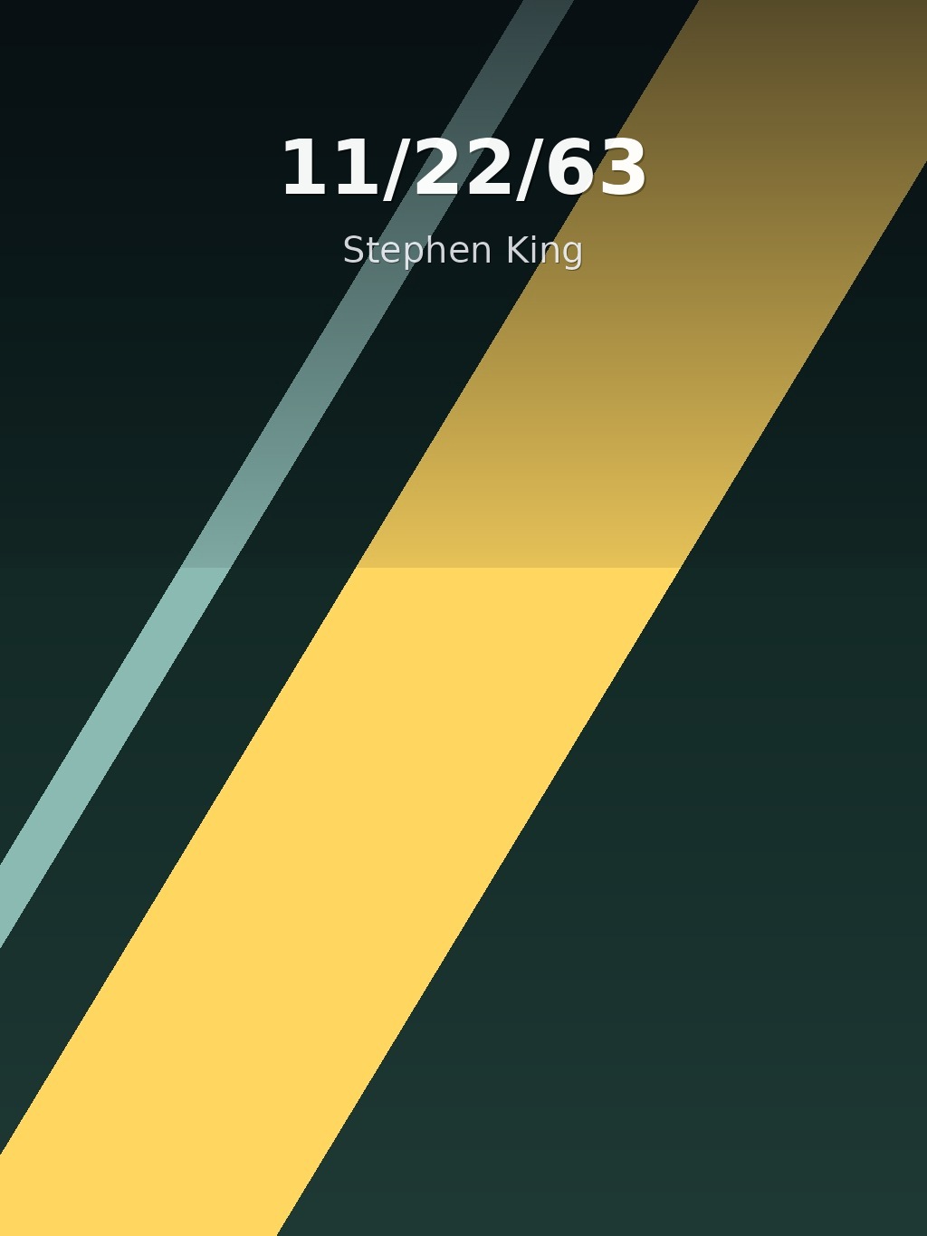 11/22/63 by Stephen King book cover