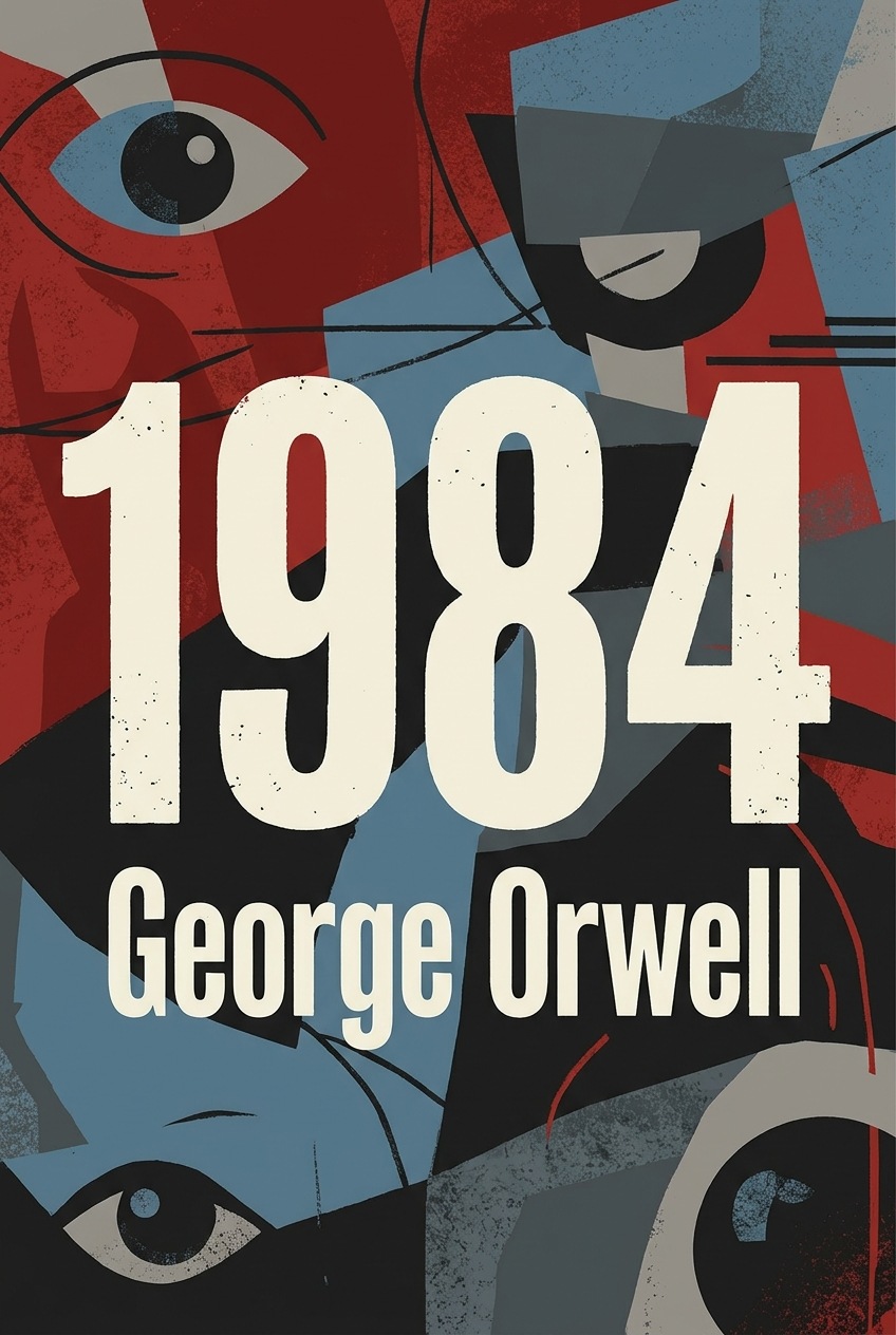 1984 by George Orwell book cover