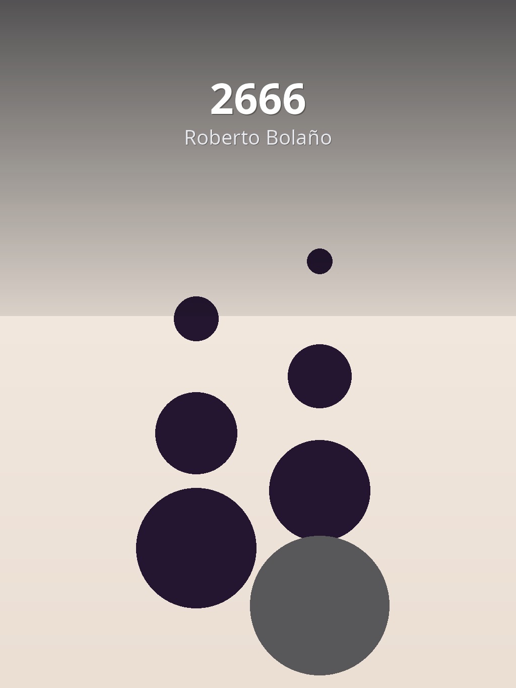2666 by Roberto Bolaño book cover