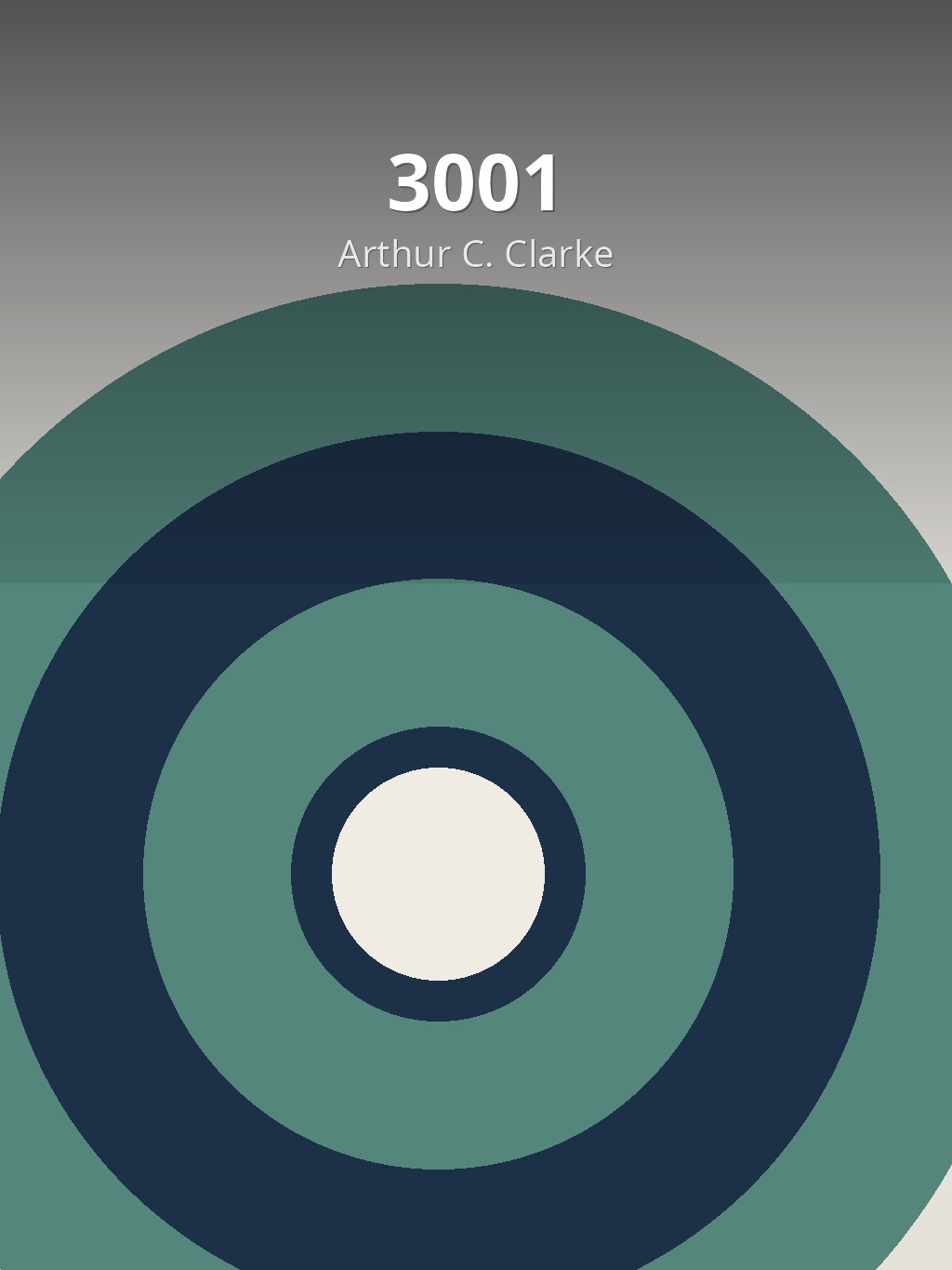 3001 by Arthur C. Clarke book cover