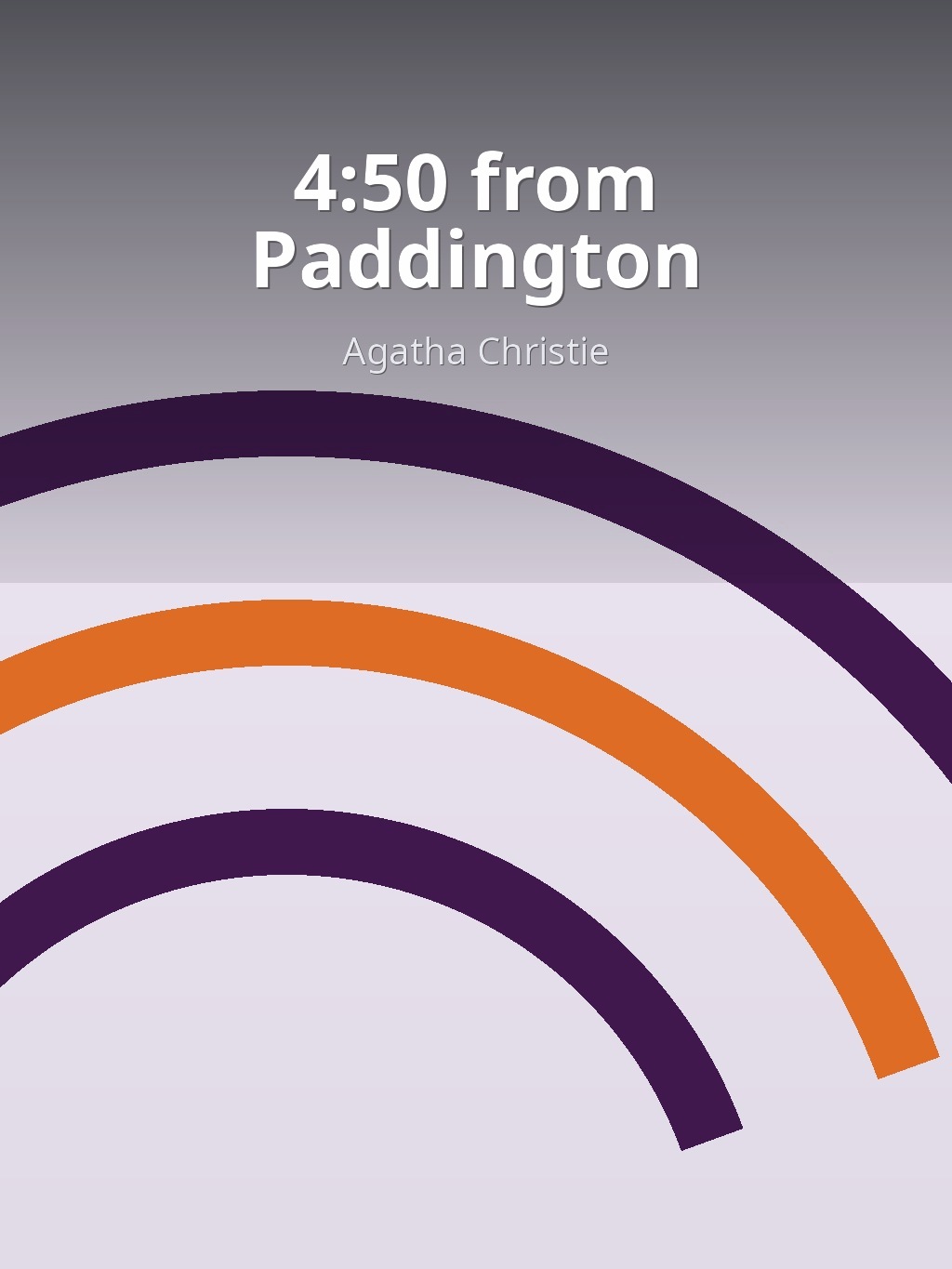 4:50 from Paddington by Agatha Christie book cover