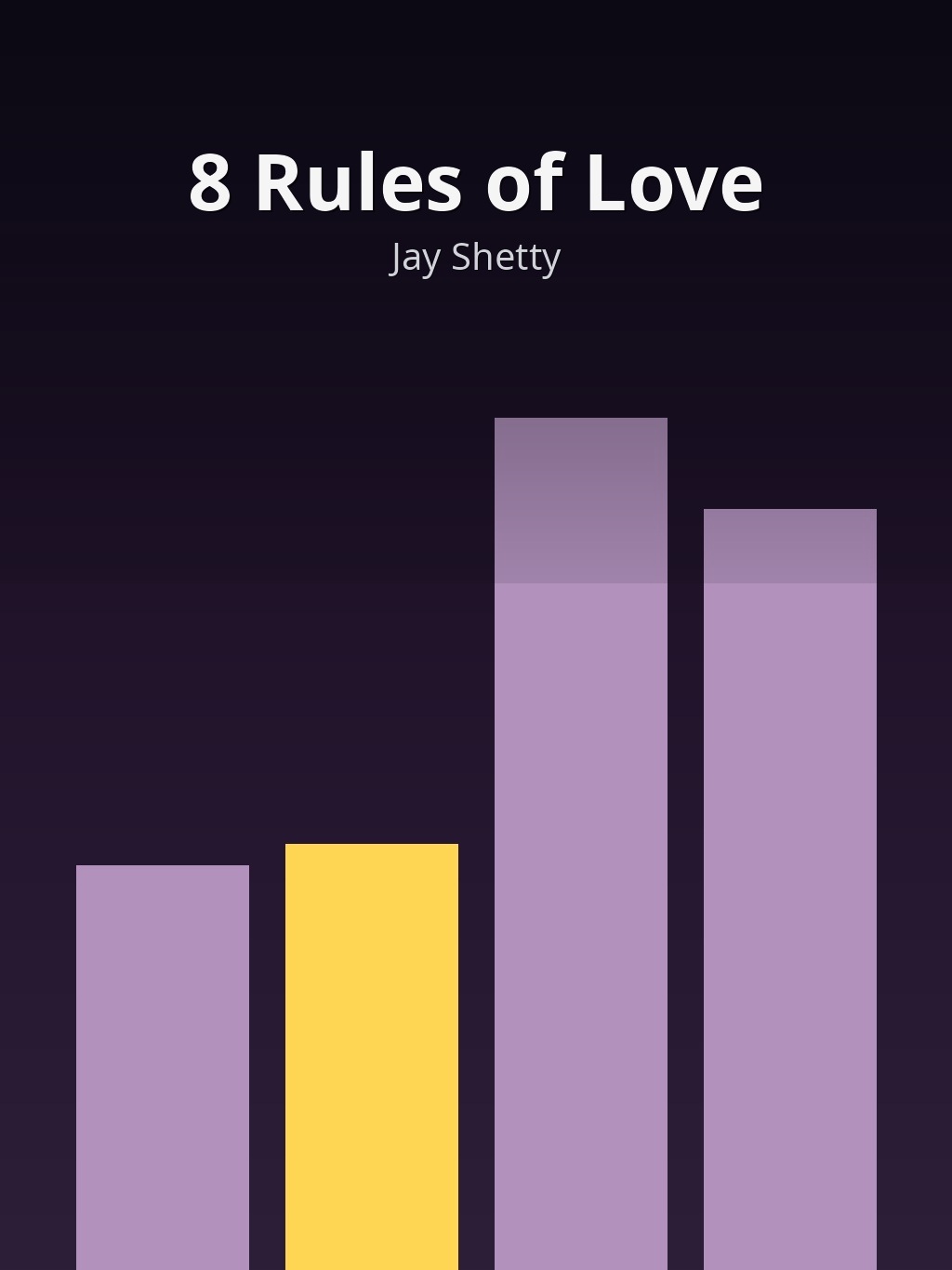 8 Rules of Love by Jay Shetty book cover