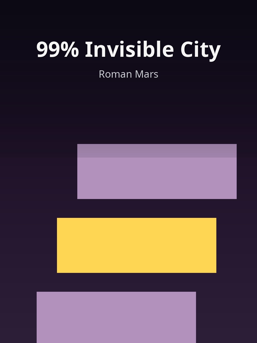 99% Invisible City by Roman Mars book cover