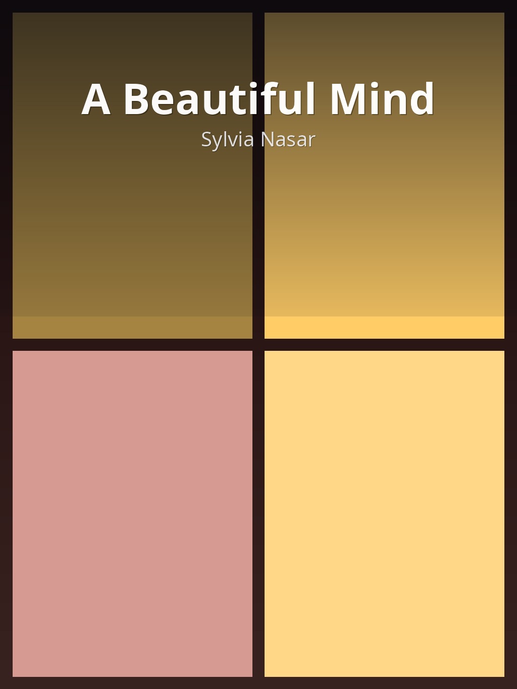 A Beautiful Mind by Sylvia Nasar book cover