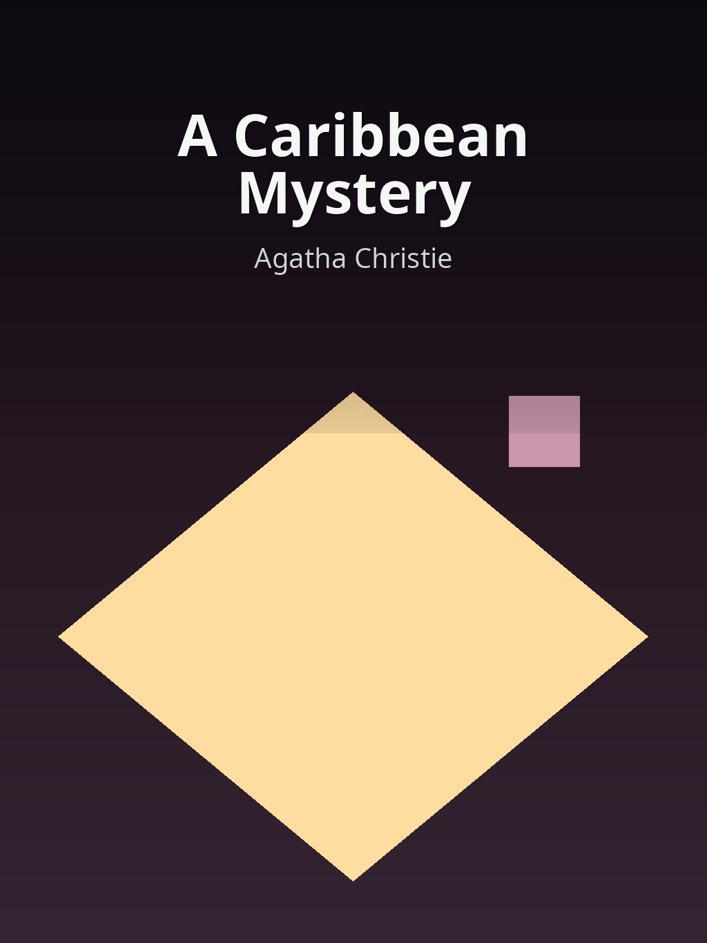 A Caribbean Mystery by Agatha Christie book cover