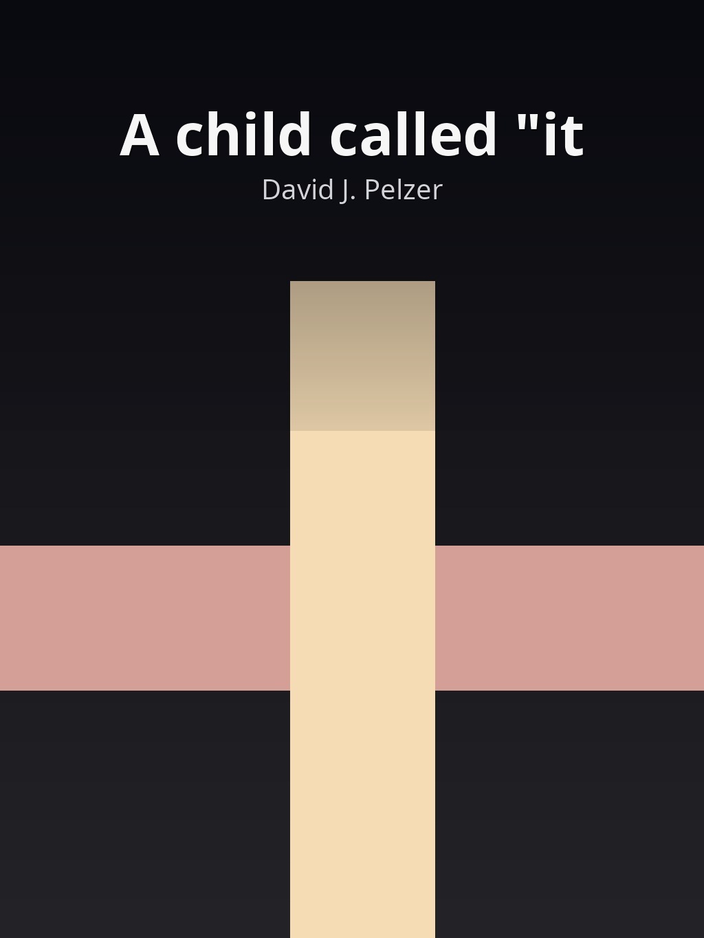 A child called "it" by David J. Pelzer book cover