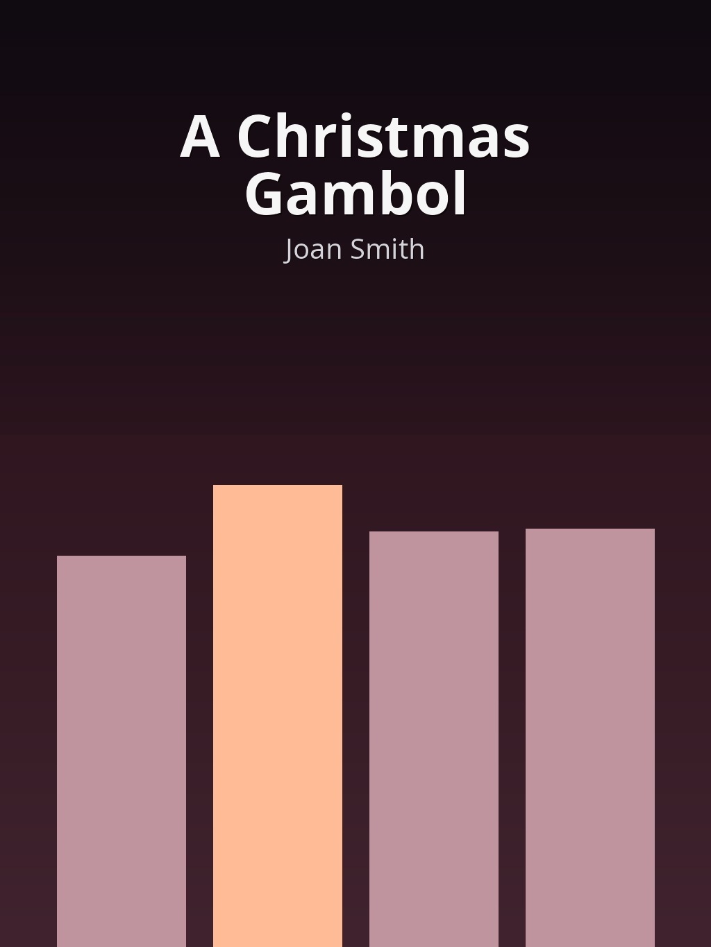 A Christmas Gambol by Joan Smith book cover