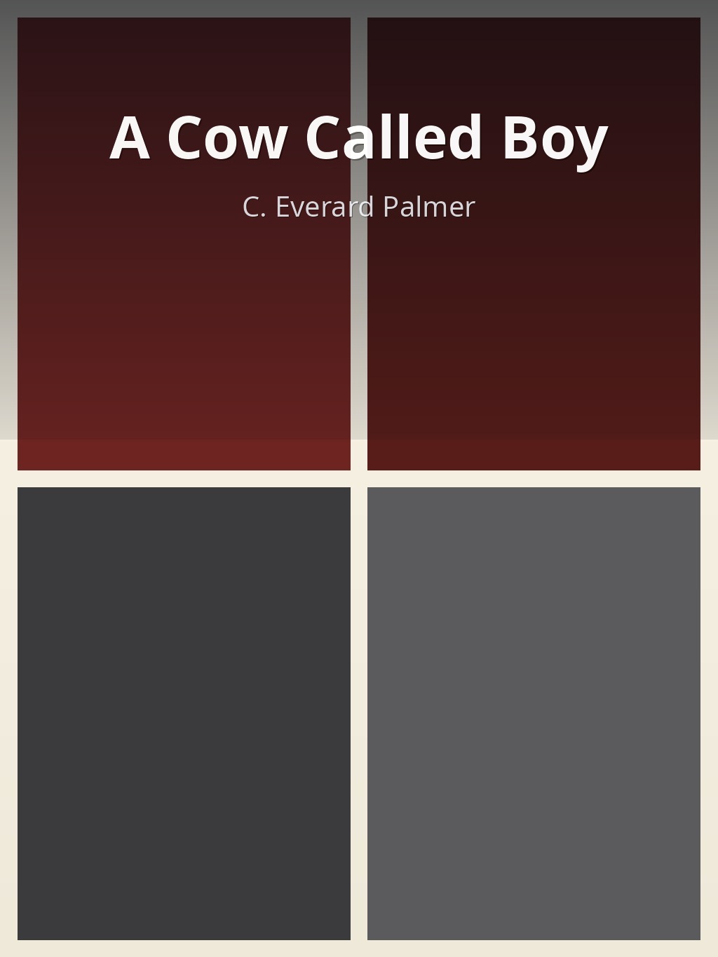 A Cow Called Boy by C. Everard Palmer book cover