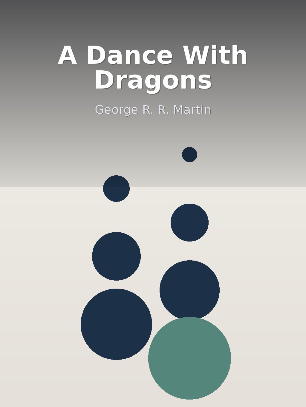 A Dance With Dragons by George R. R. Martin book cover