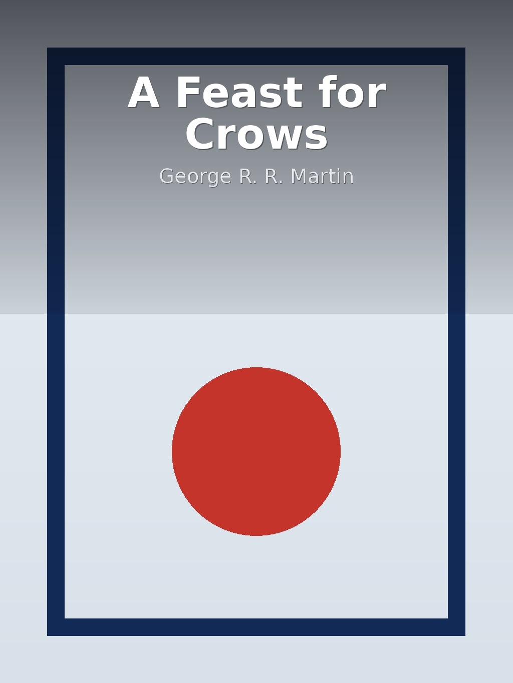 A Feast for Crows by George R. R. Martin book cover