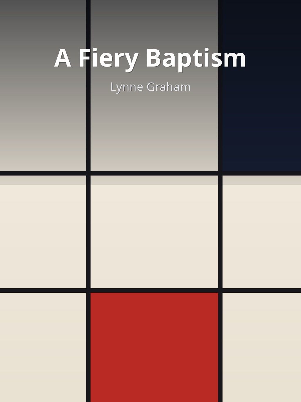 A Fiery Baptism by Lynne Graham book cover
