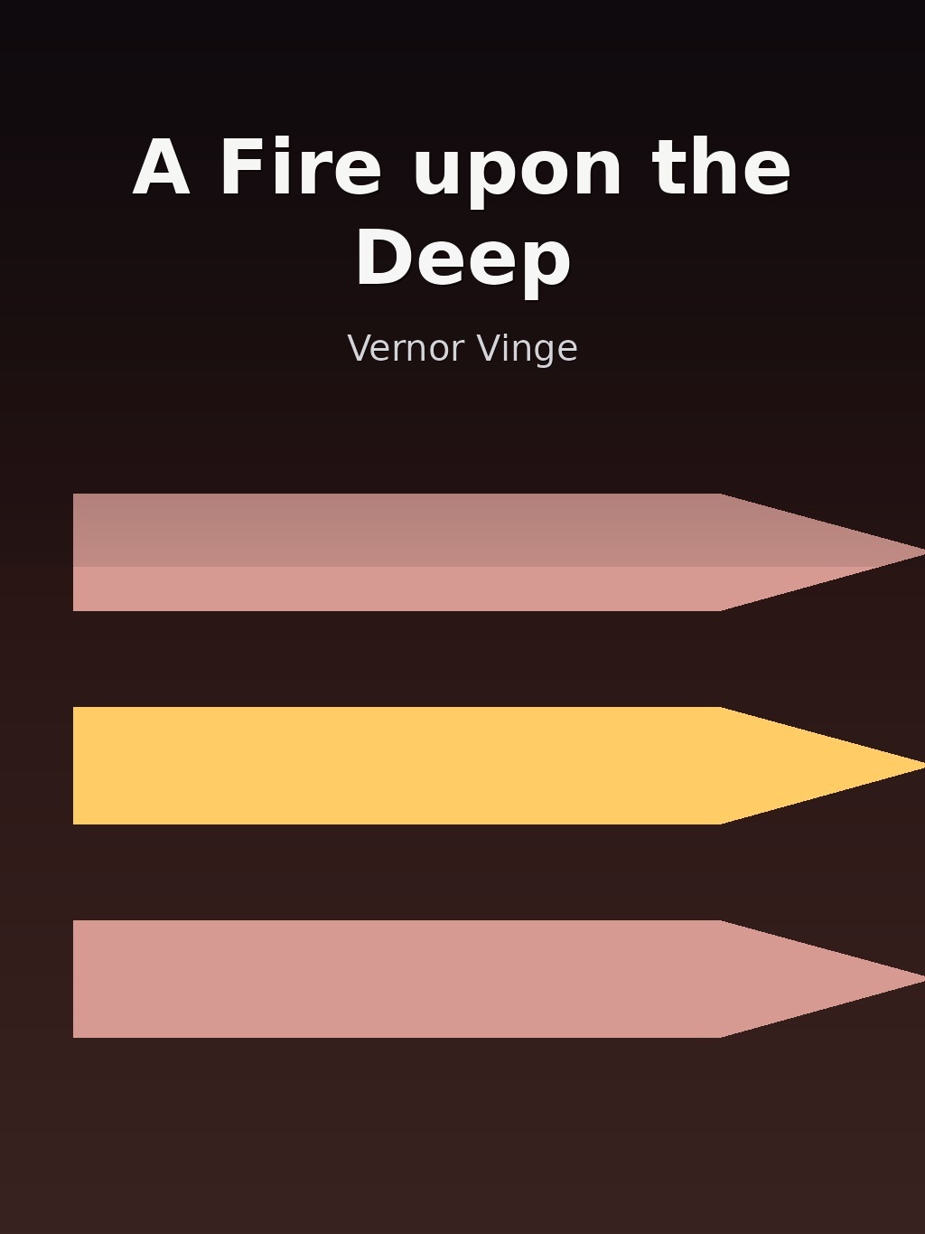 A Fire upon the Deep by Vernor Vinge book cover
