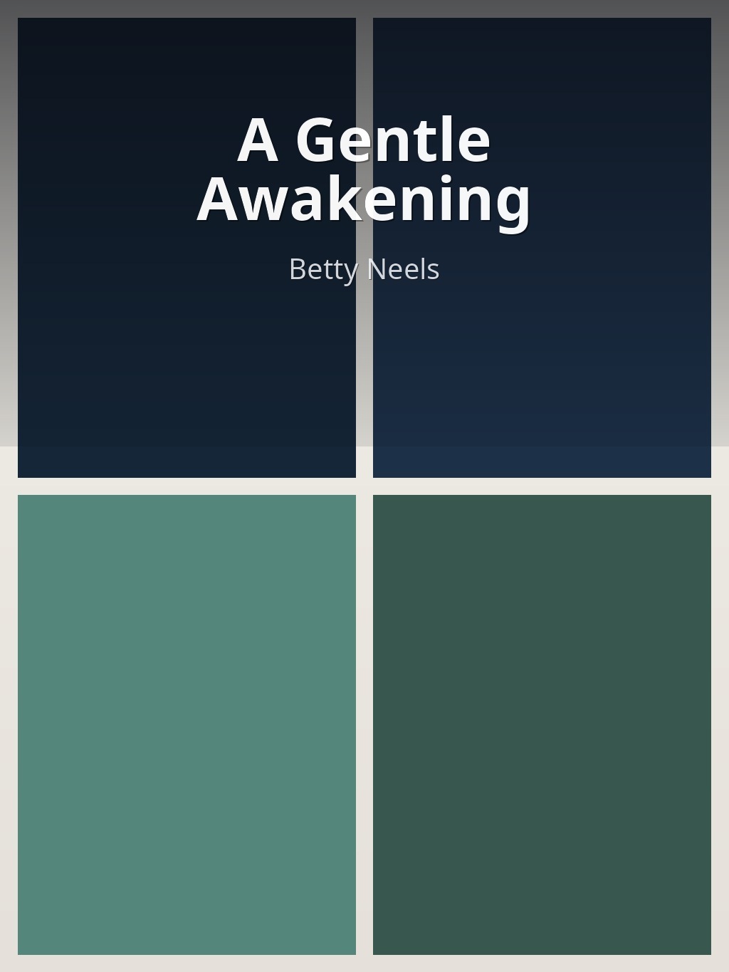 A Gentle Awakening by Betty Neels book cover