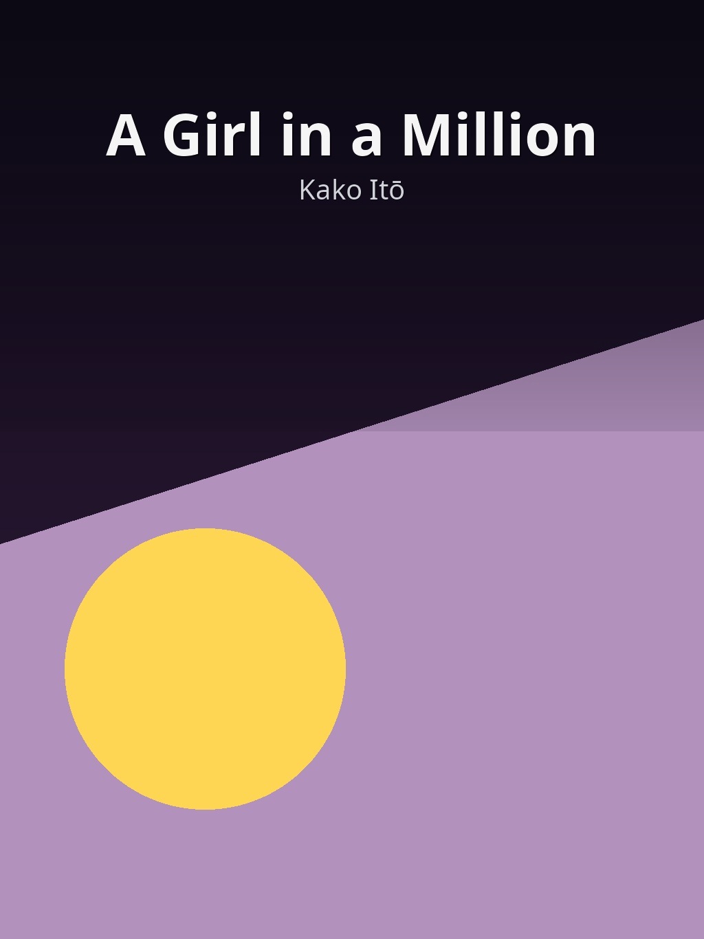 A Girl in a Million by Kako Itō book cover