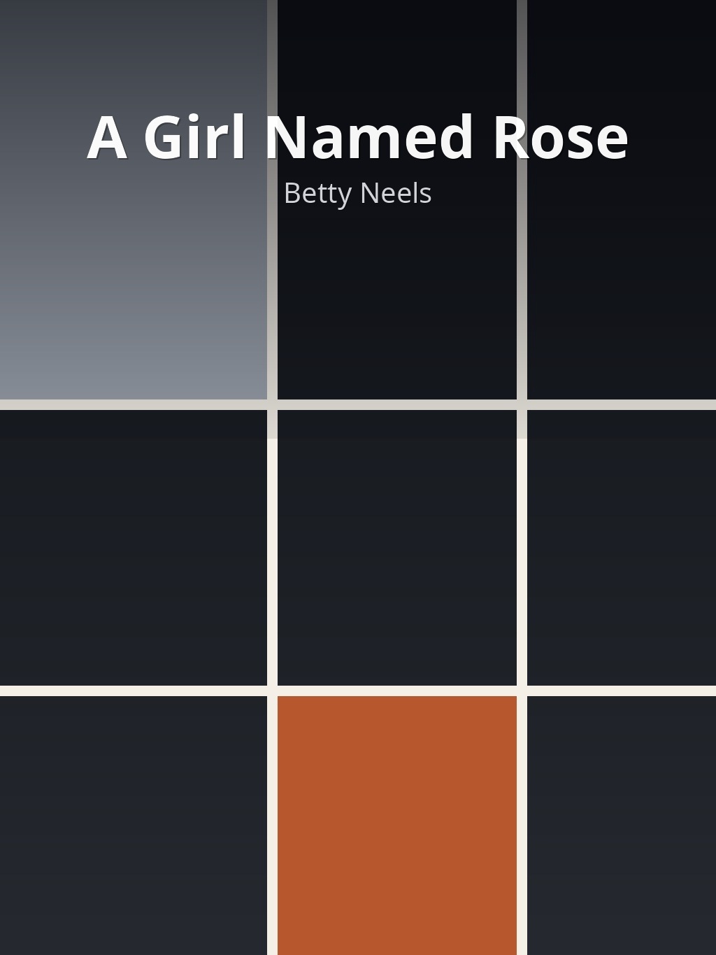 A Girl Named Rose by Betty Neels book cover