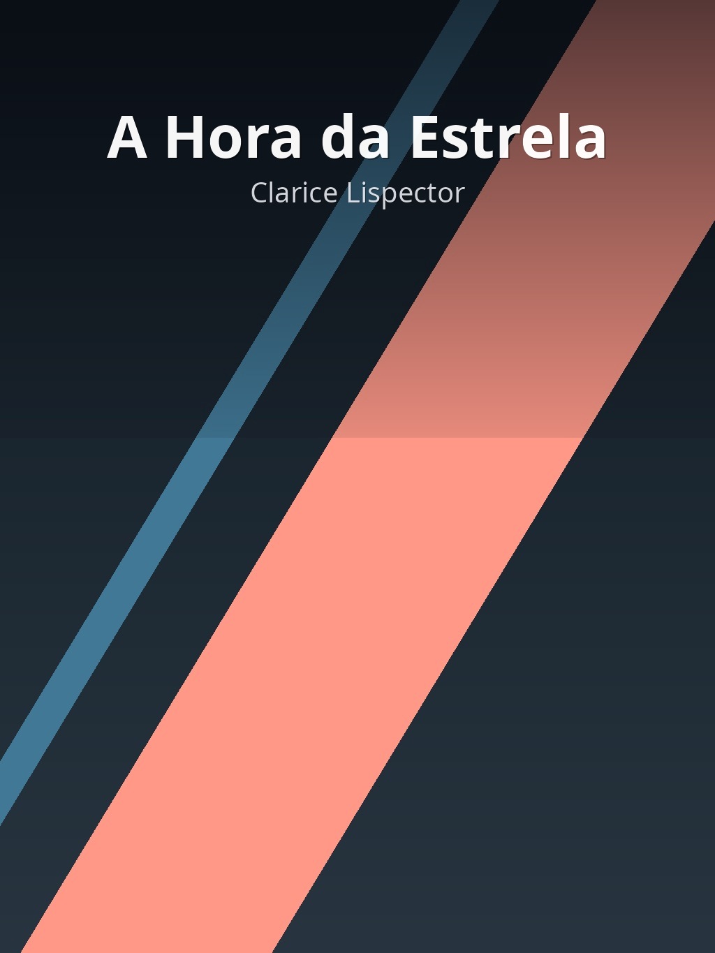 A Hora da Estrela by Clarice Lispector book cover