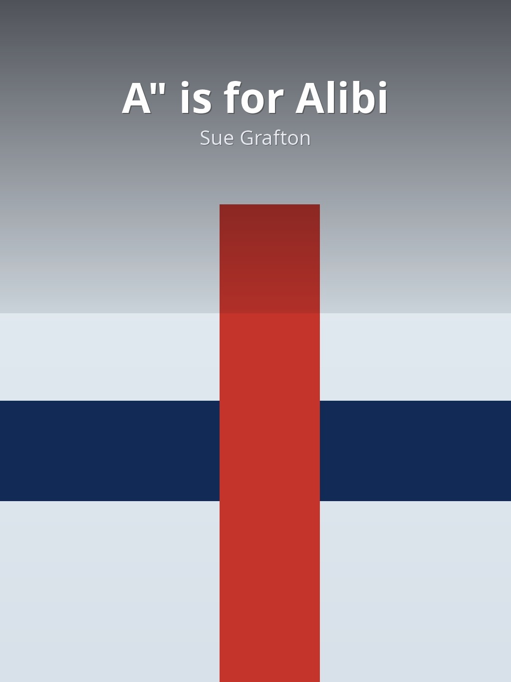 "A" is for Alibi by Sue Grafton book cover