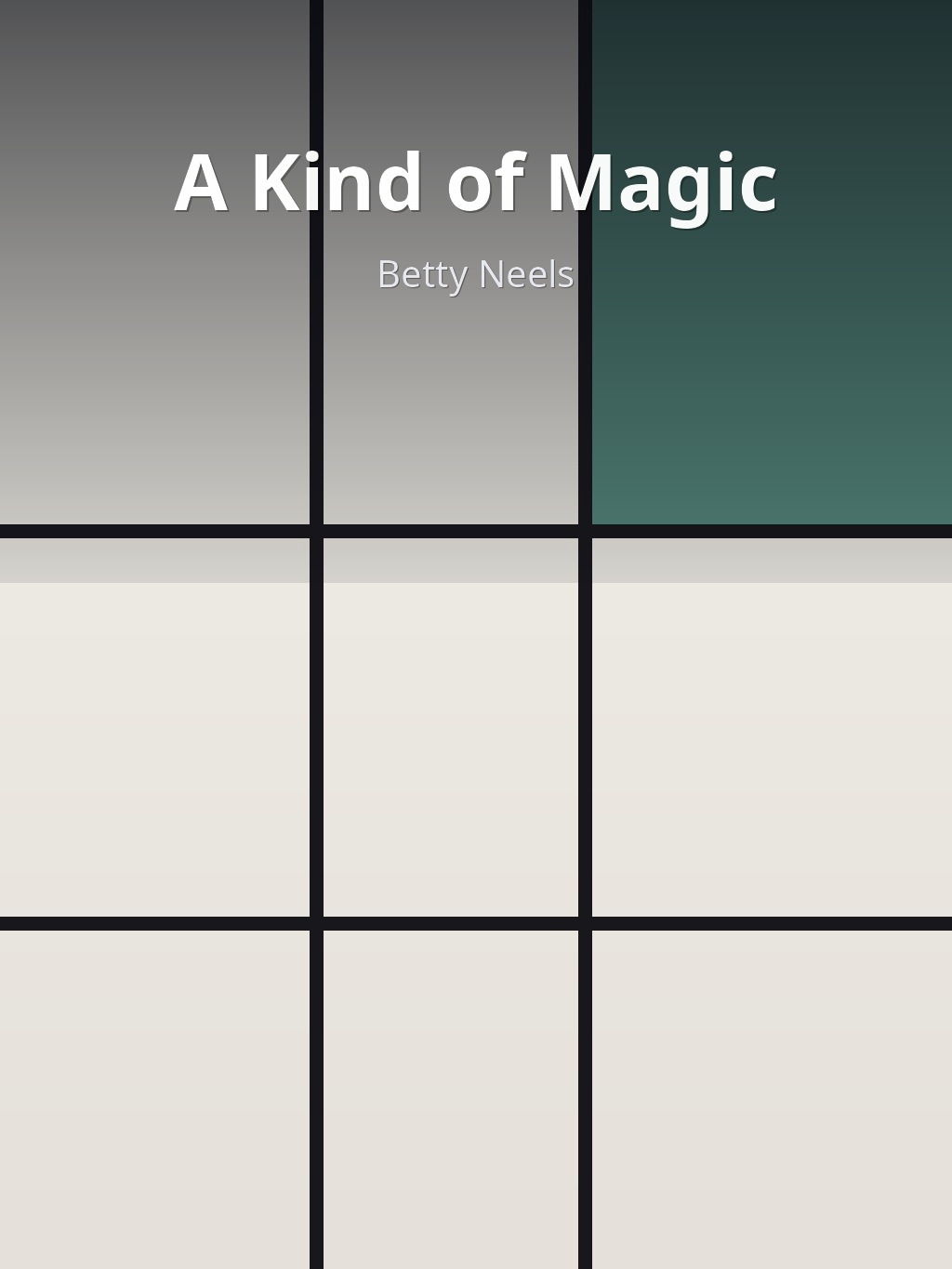 A Kind of Magic by Betty Neels book cover