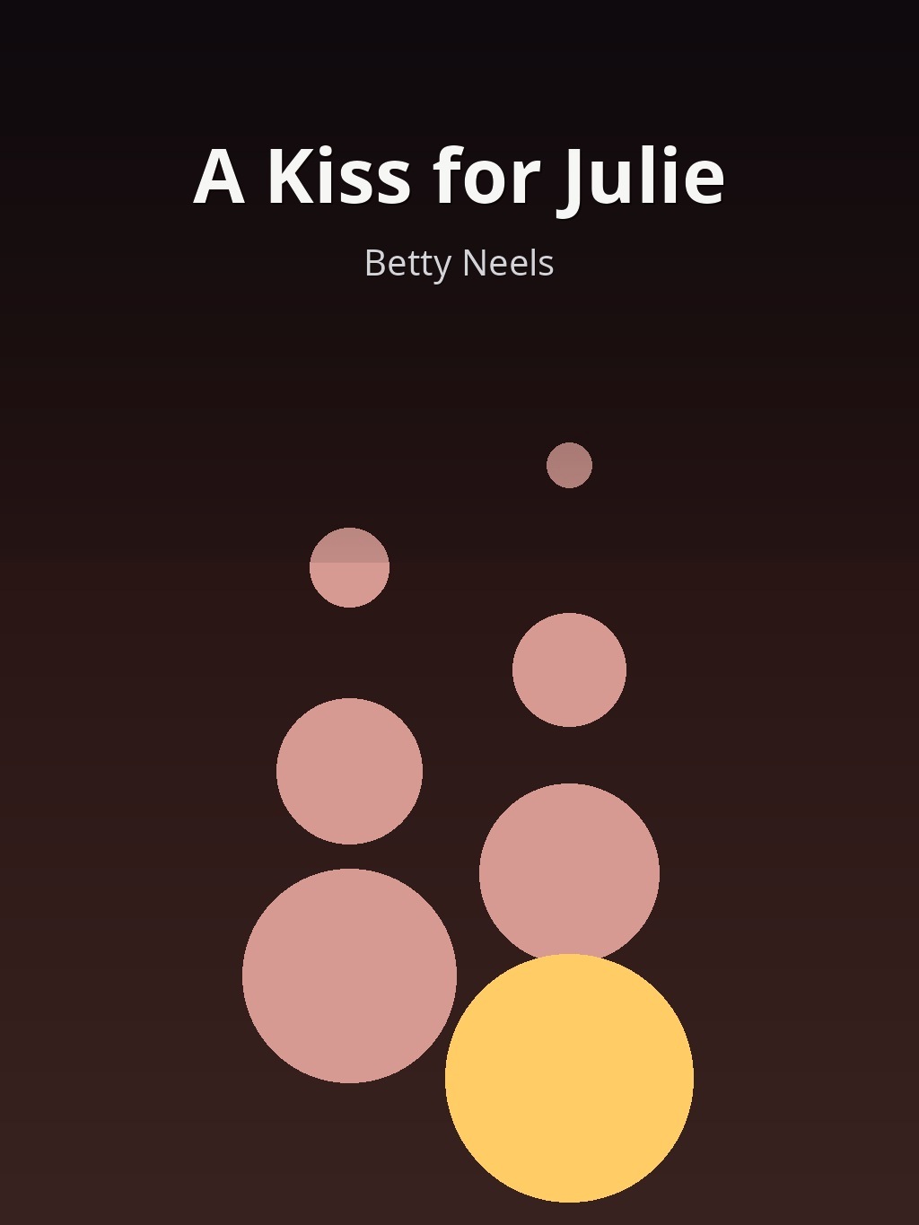 A Kiss for Julie by Betty Neels book cover