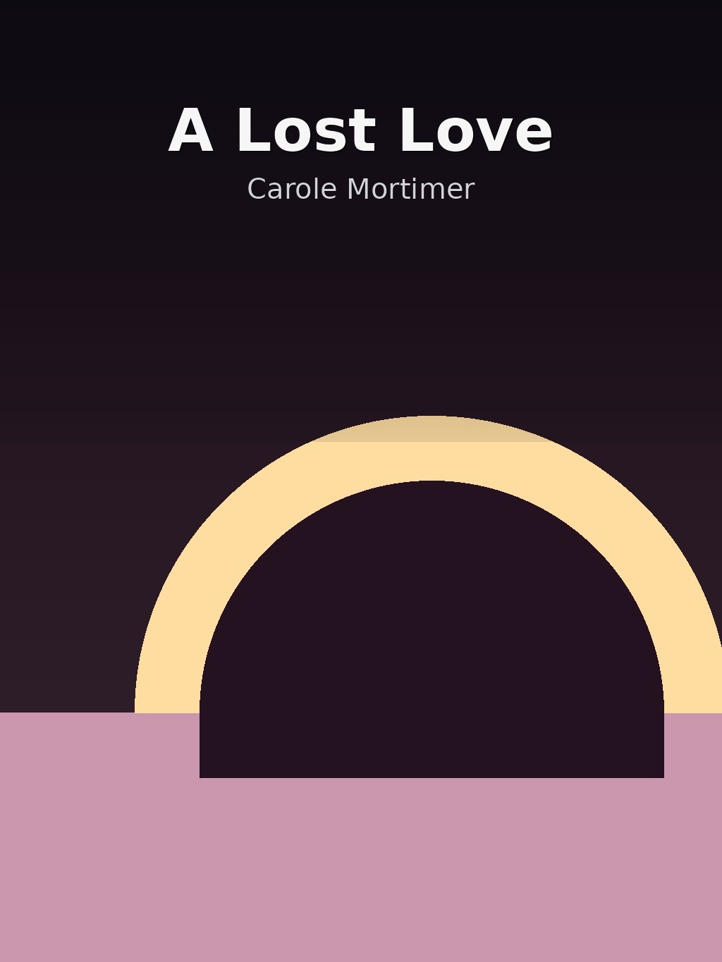 A Lost Love by Carole Mortimer book cover