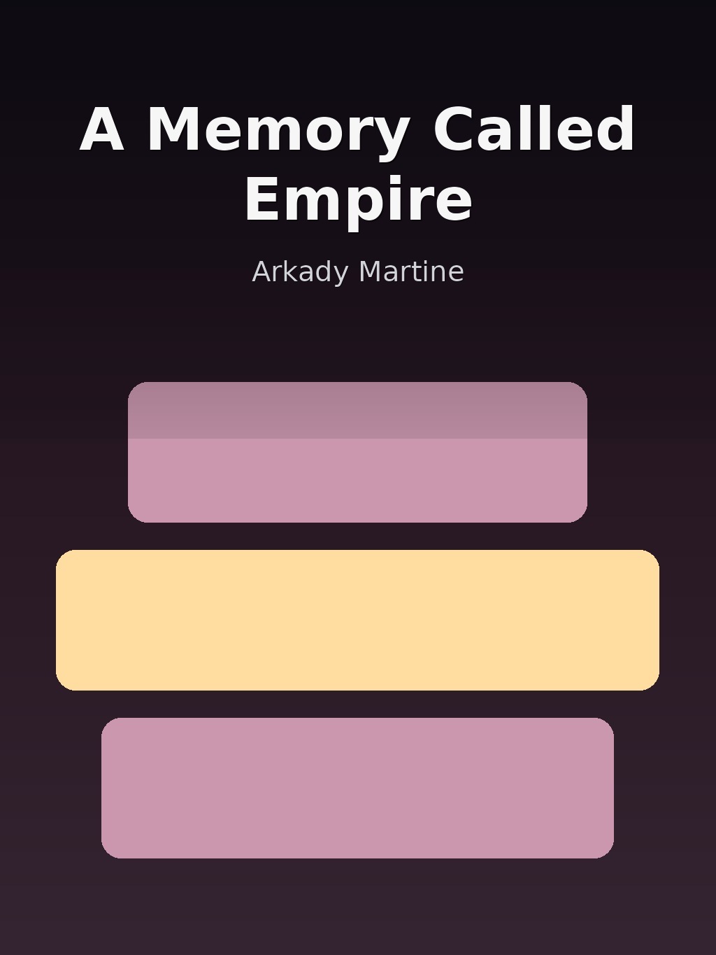 A Memory Called Empire by Arkady Martine book cover