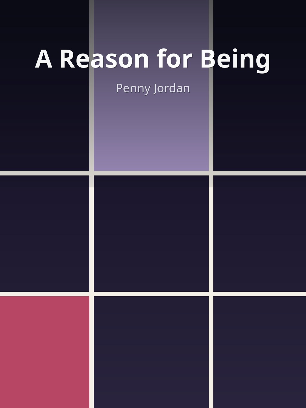 A Reason for Being by Penny Jordan book cover