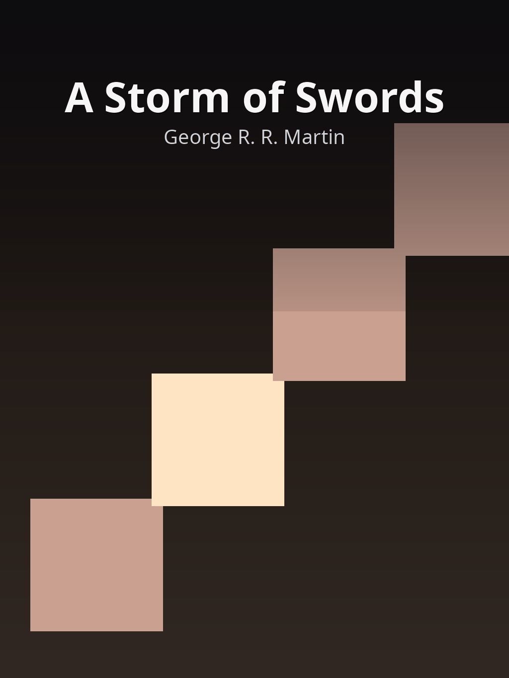 A Storm of Swords by George R. R. Martin book cover