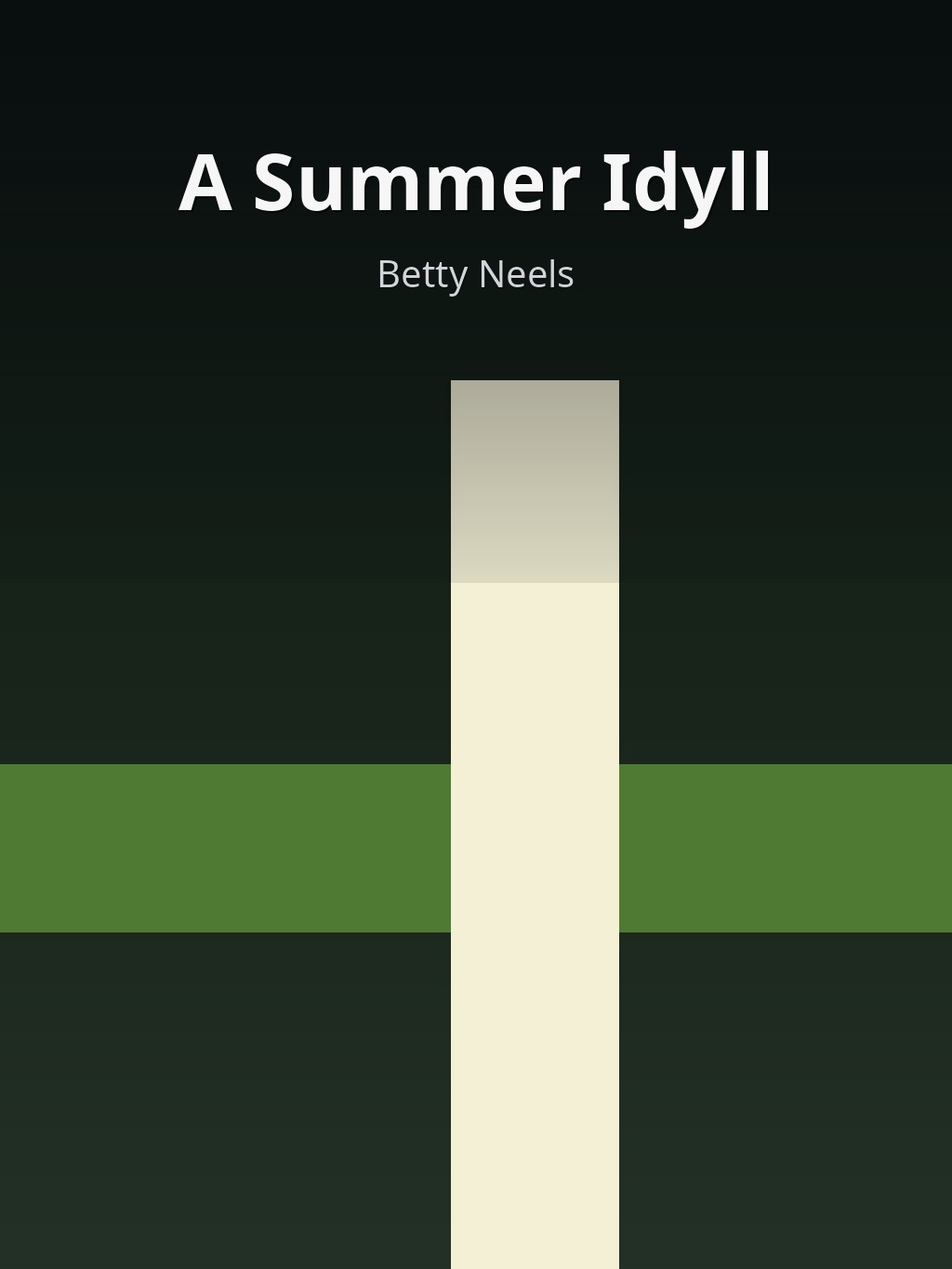 A Summer Idyll by Betty Neels book cover