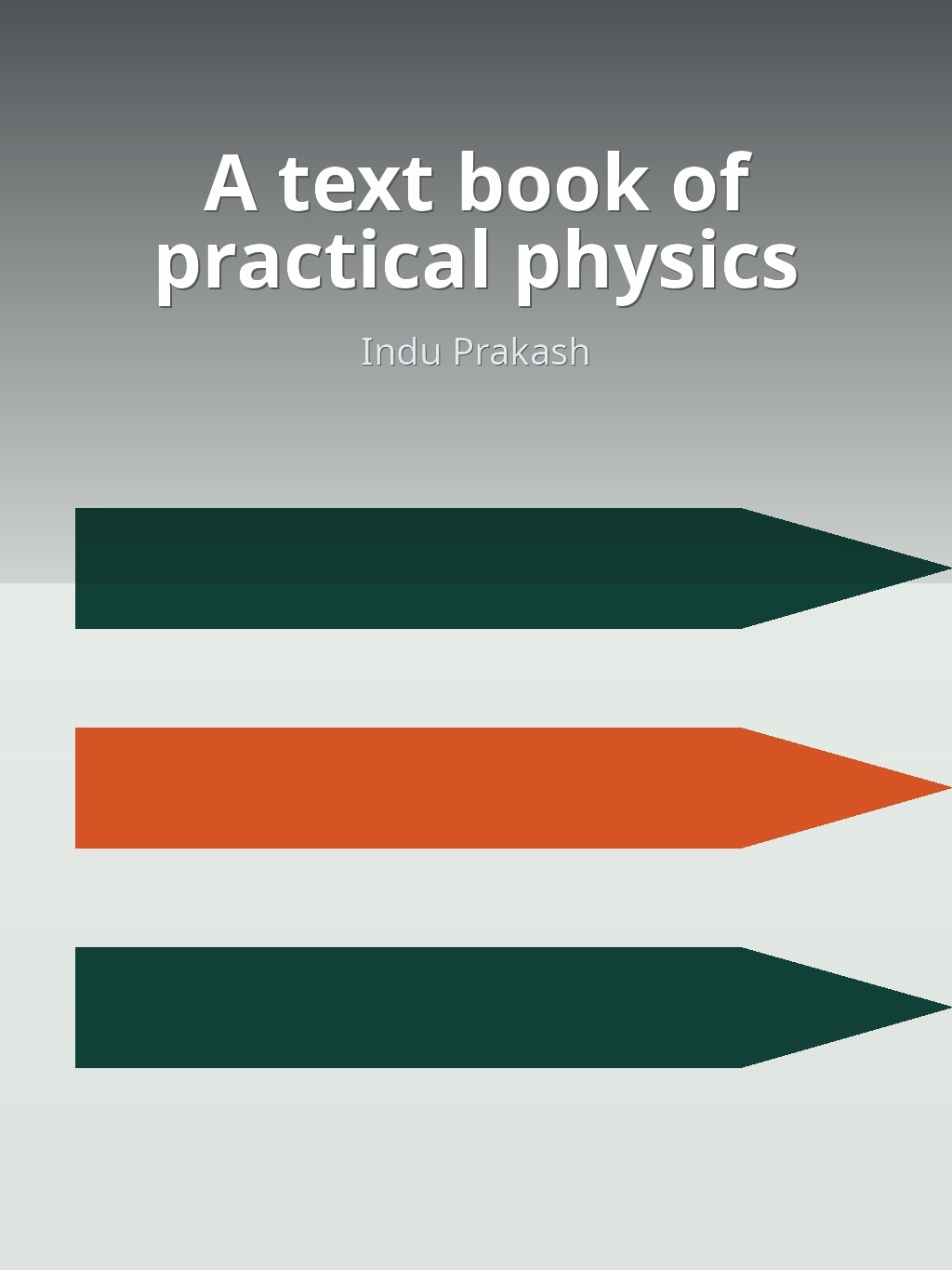 A text book of practical physics by Indu Prakash book cover