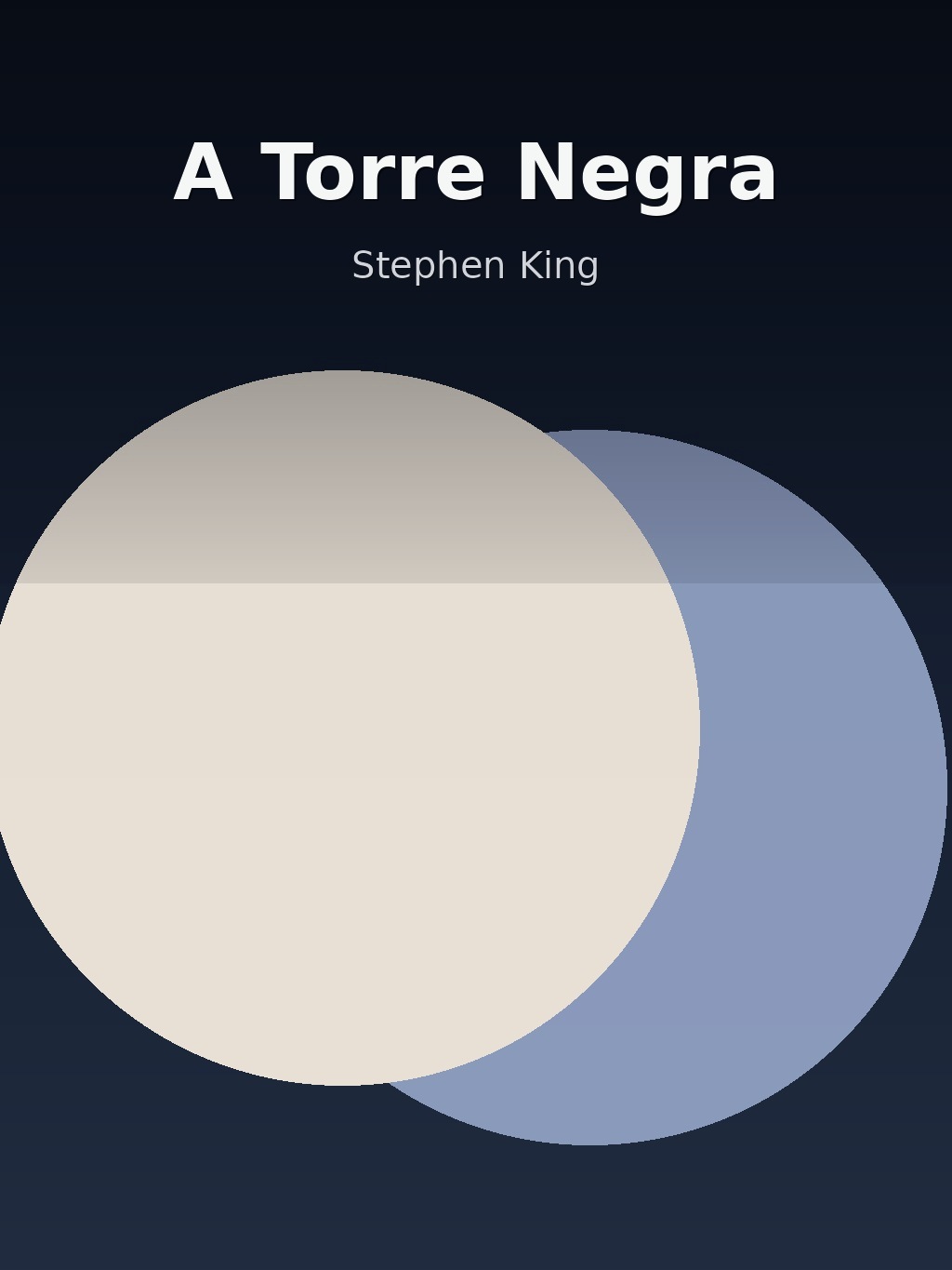 A Torre Negra by Stephen King book cover