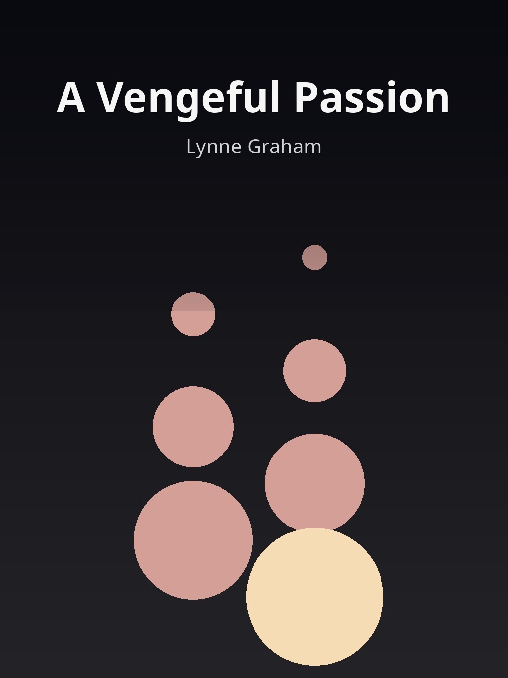 A Vengeful Passion by Lynne Graham book cover