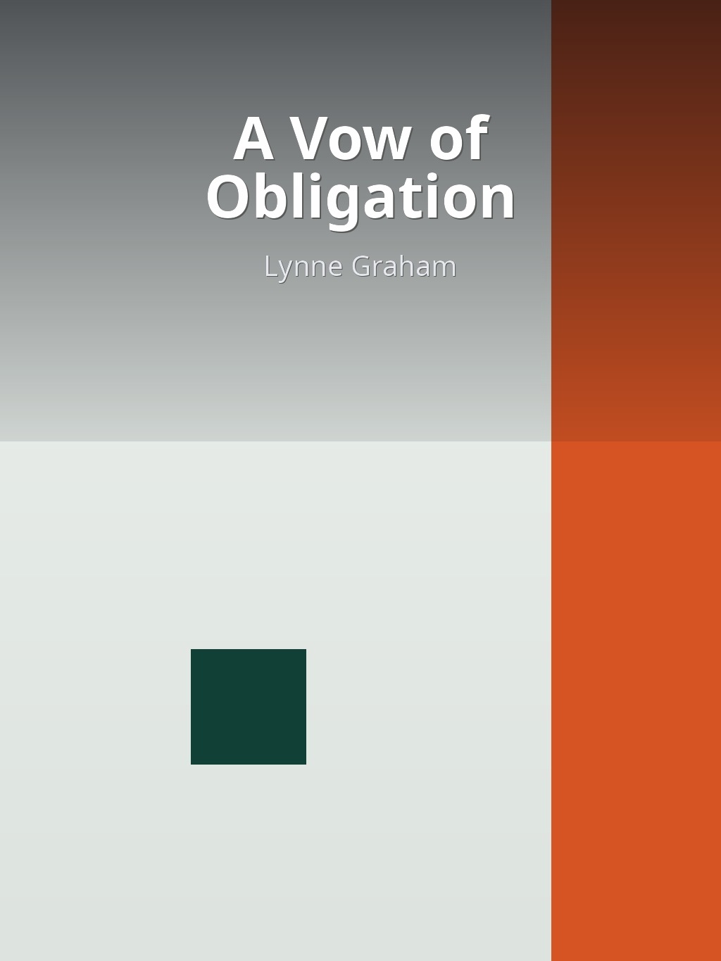 A Vow of Obligation by Lynne Graham book cover