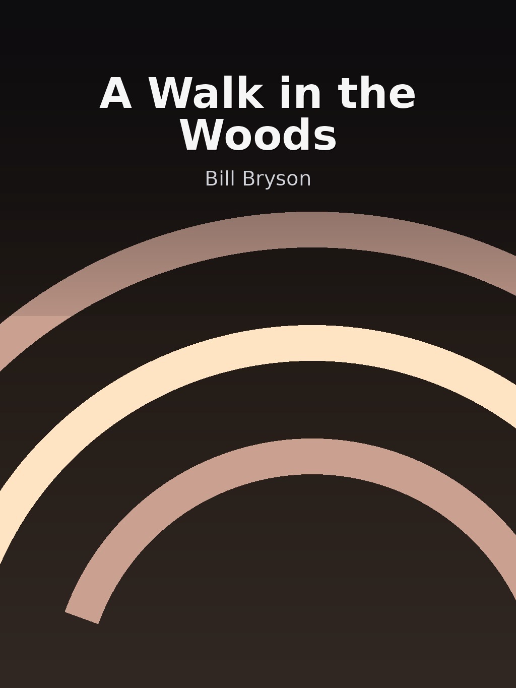 A Walk in the Woods by Bill Bryson book cover