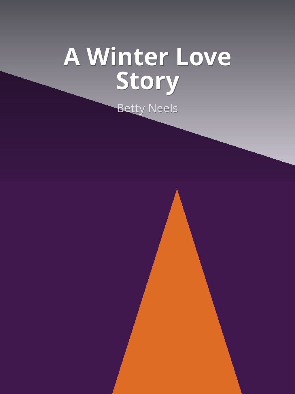A Winter Love Story by Betty Neels book cover
