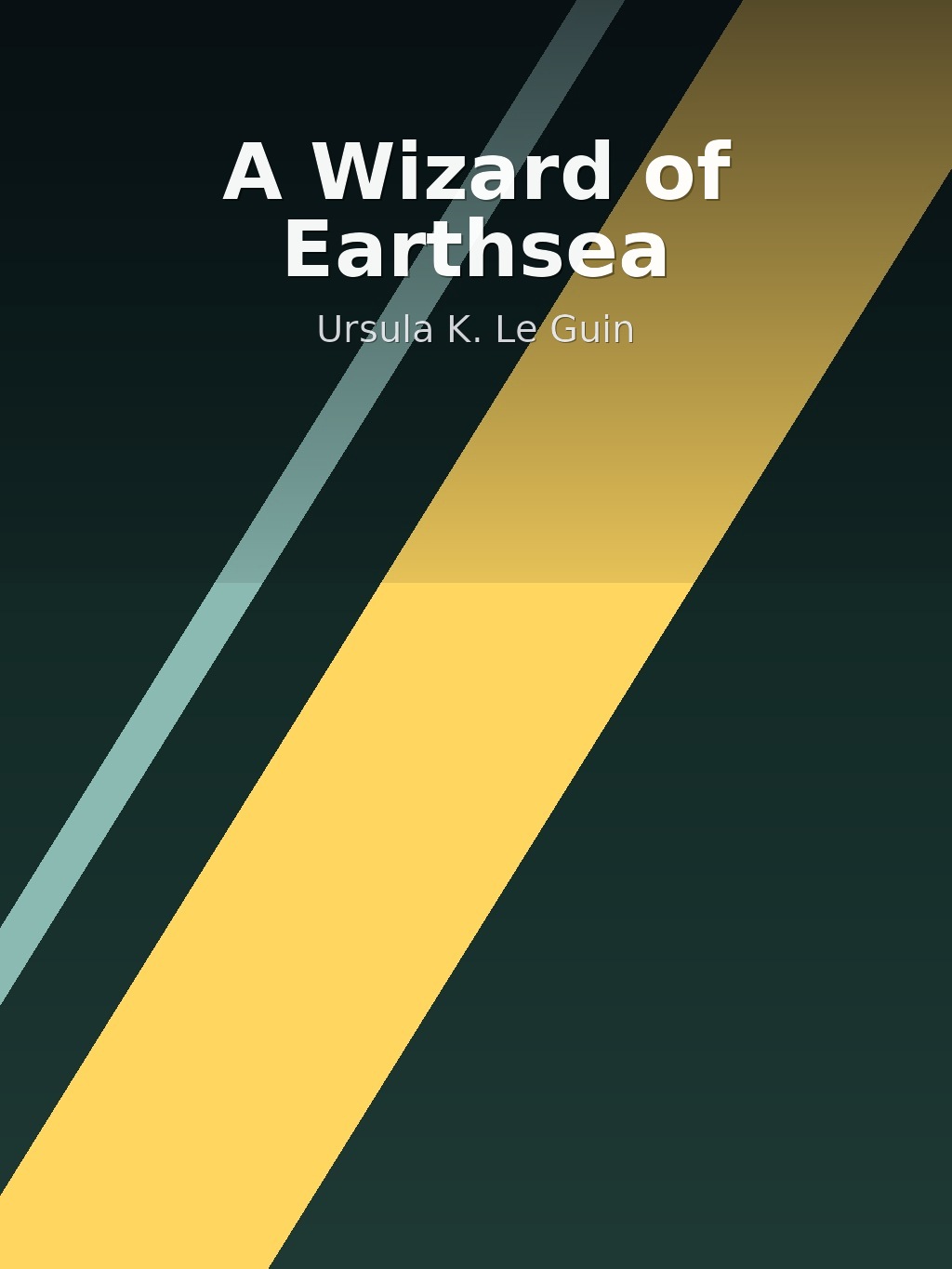 A Wizard of Earthsea by Ursula K. Le Guin book cover