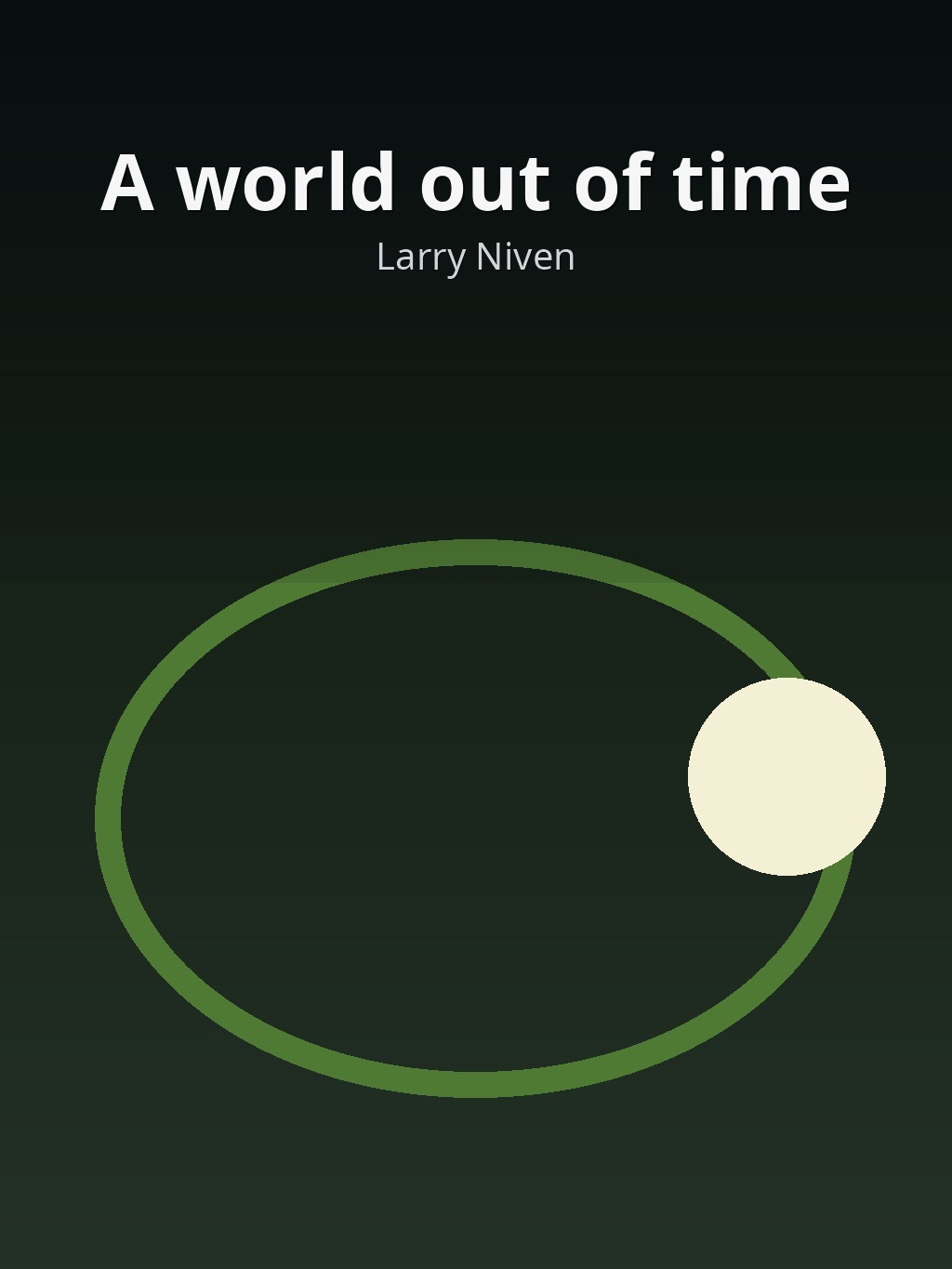 A world out of time by Larry Niven book cover