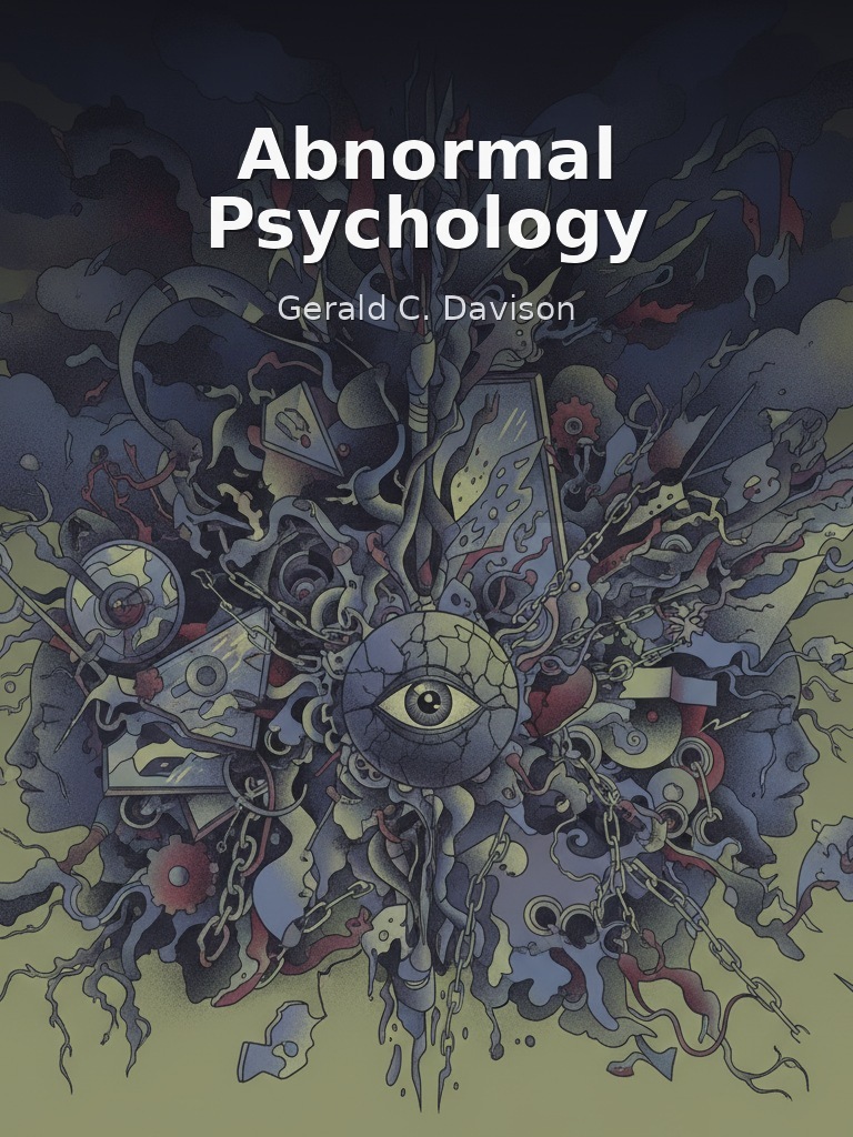 Abnormal Psychology by Gerald C. Davison book cover