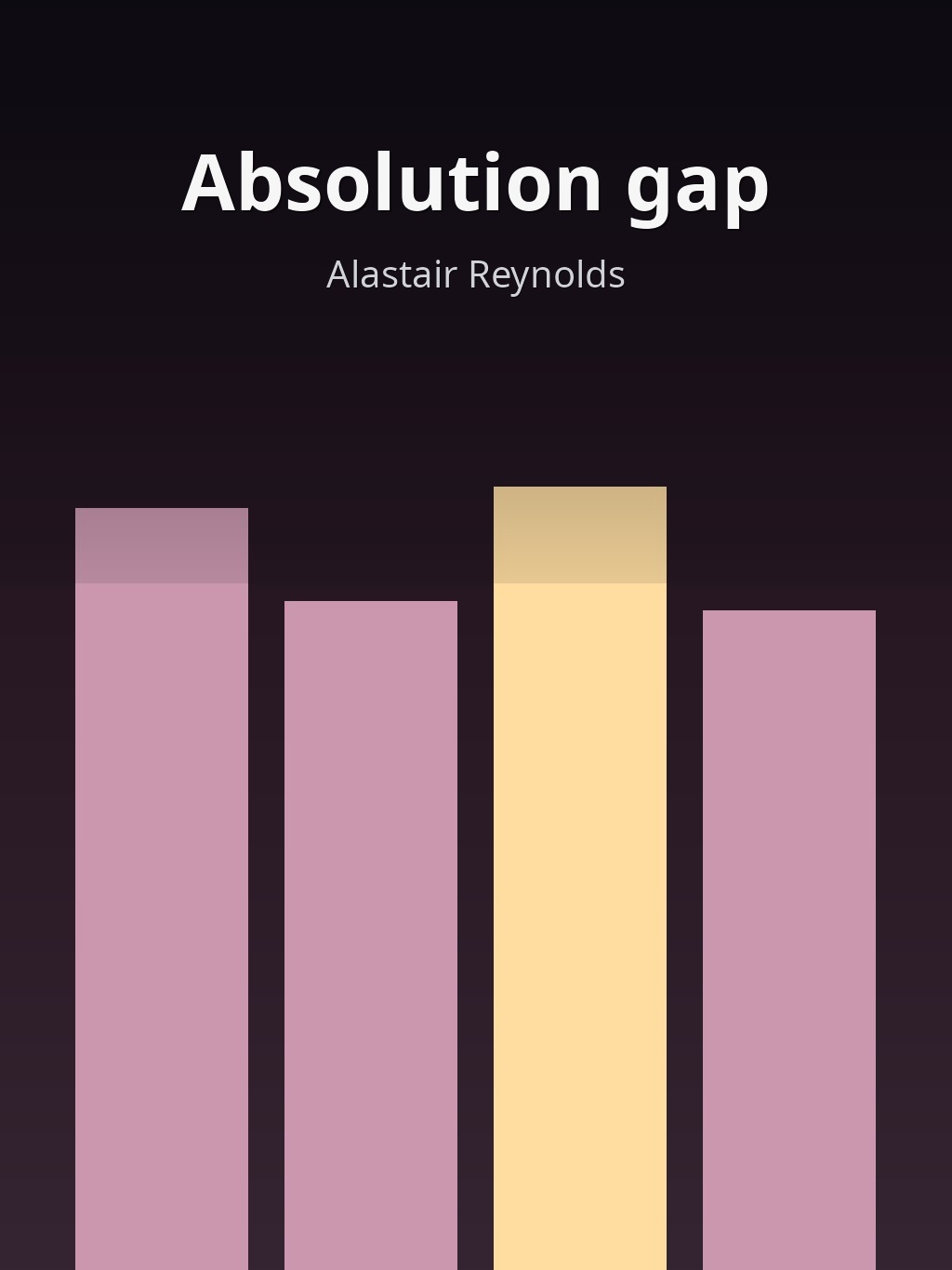 Absolution gap by Alastair Reynolds book cover