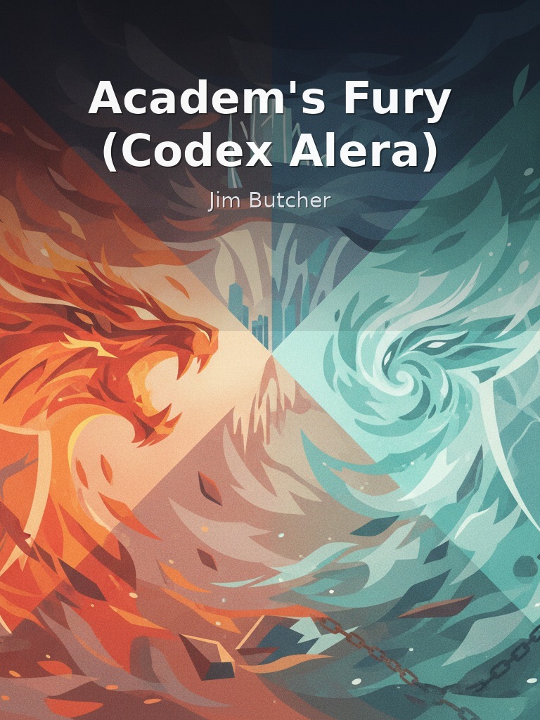 Academ's Fury (Codex Alera) by Jim Butcher book cover