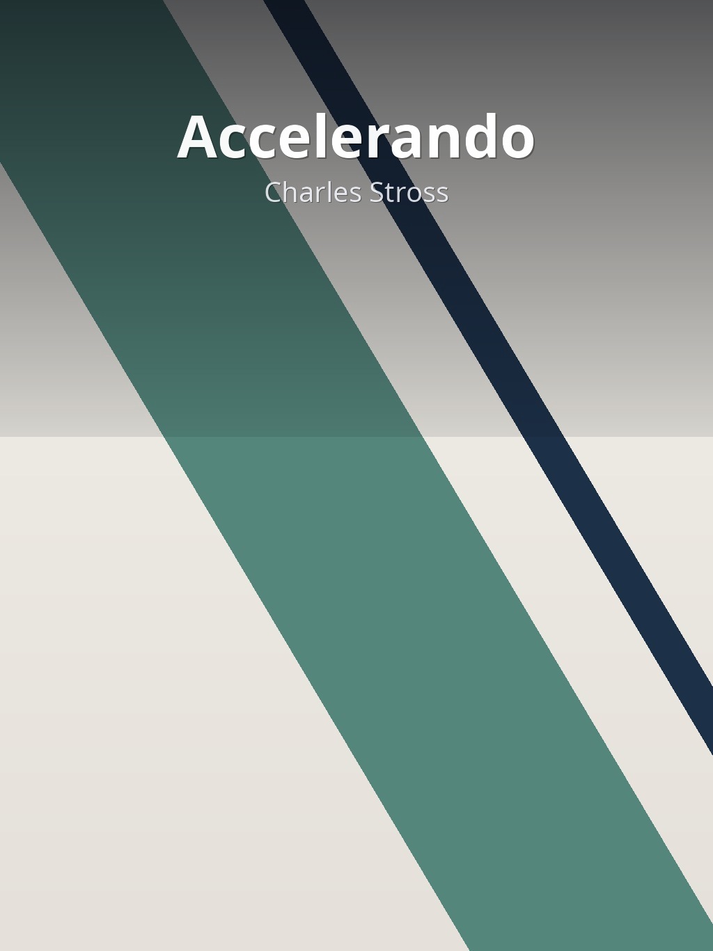 Accelerando by Charles Stross book cover