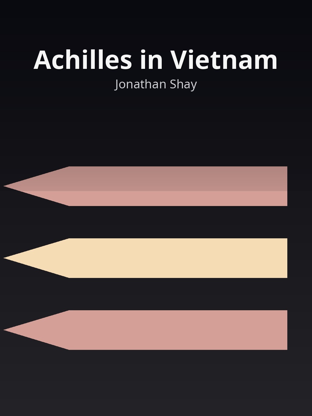 Achilles in Vietnam by Jonathan Shay book cover