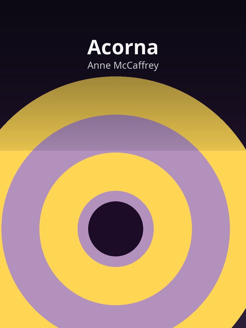 Acorna by Anne McCaffrey book cover