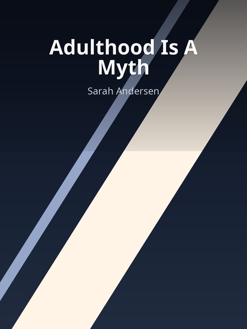 Adulthood Is A Myth by Sarah Andersen book cover