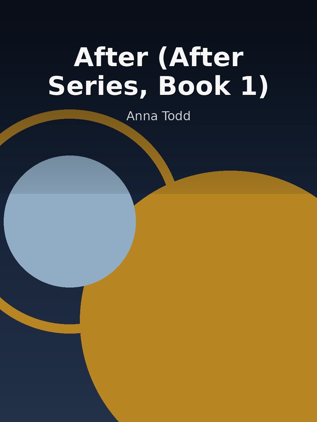 After (After Series, Book 1) by Anna Todd book cover