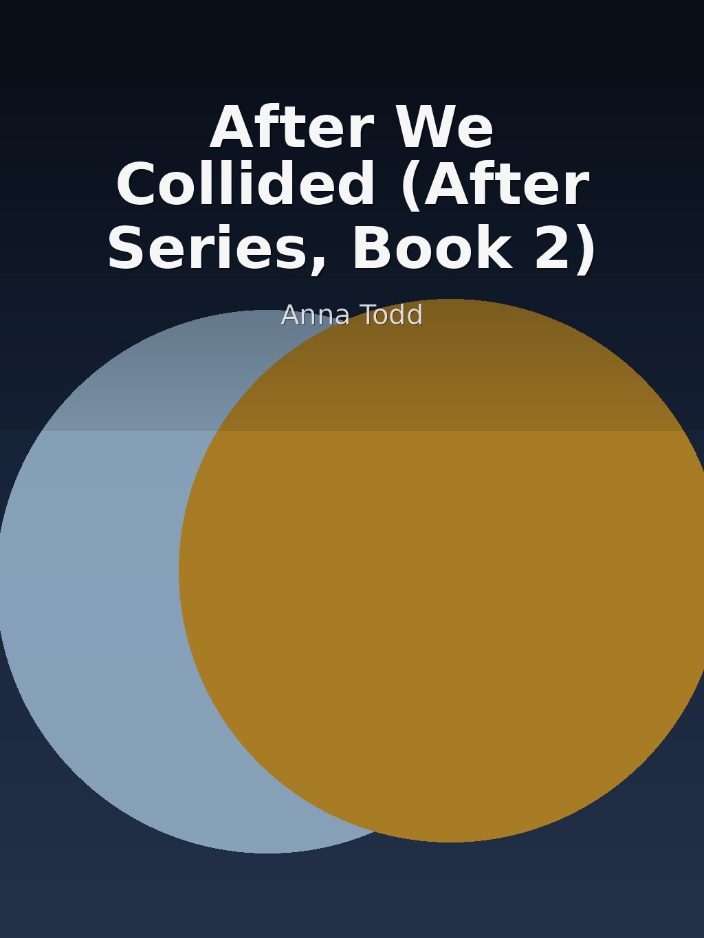 After We Collided (After Series, Book 2) by Anna Todd book cover