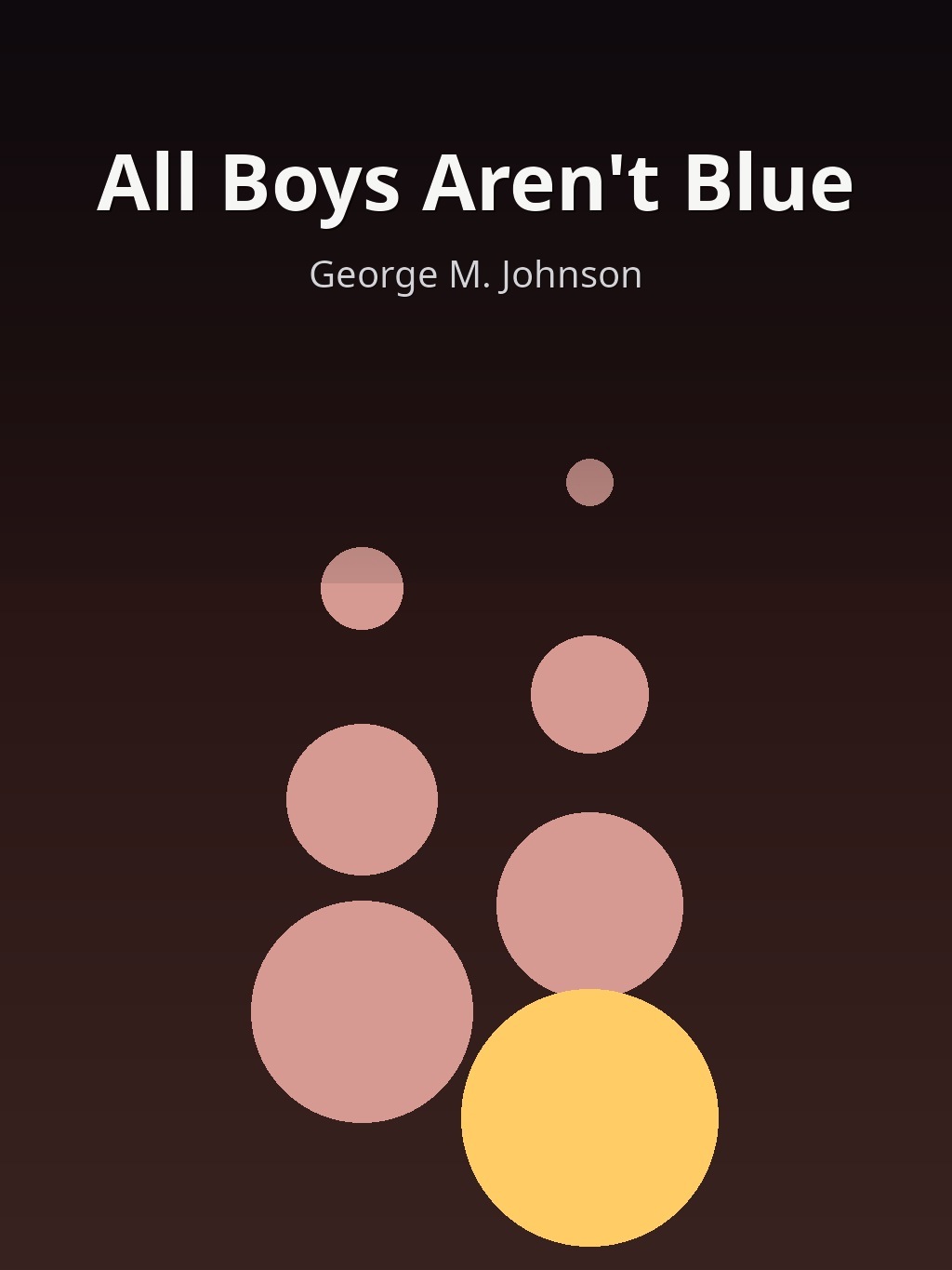 All Boys Aren't Blue by George M. Johnson book cover