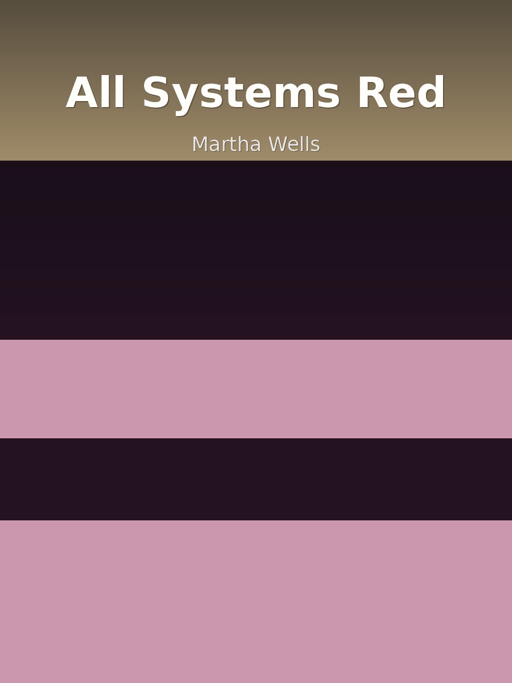 All Systems Red by Martha Wells book cover
