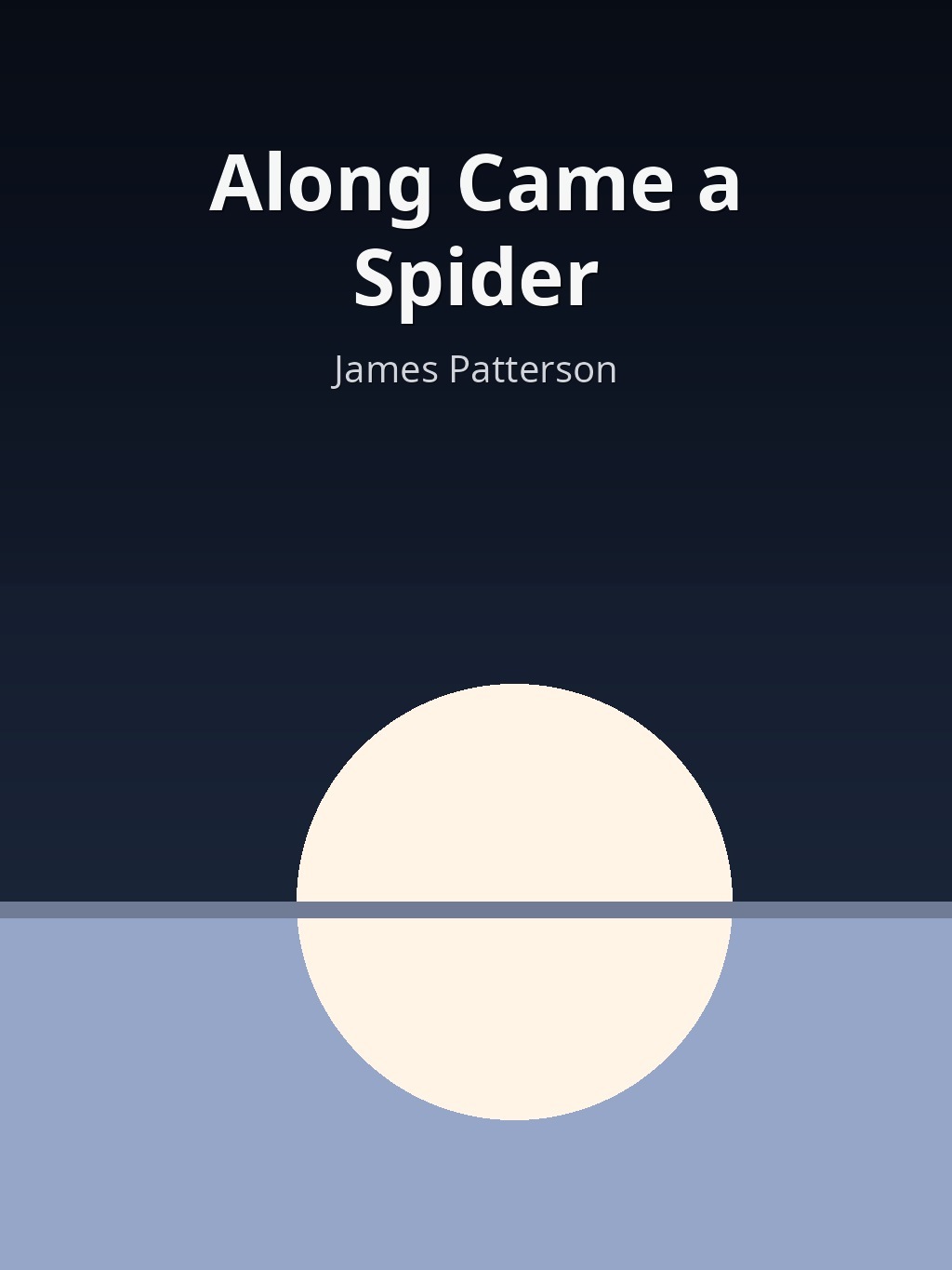 Along Came a Spider by James Patterson book cover