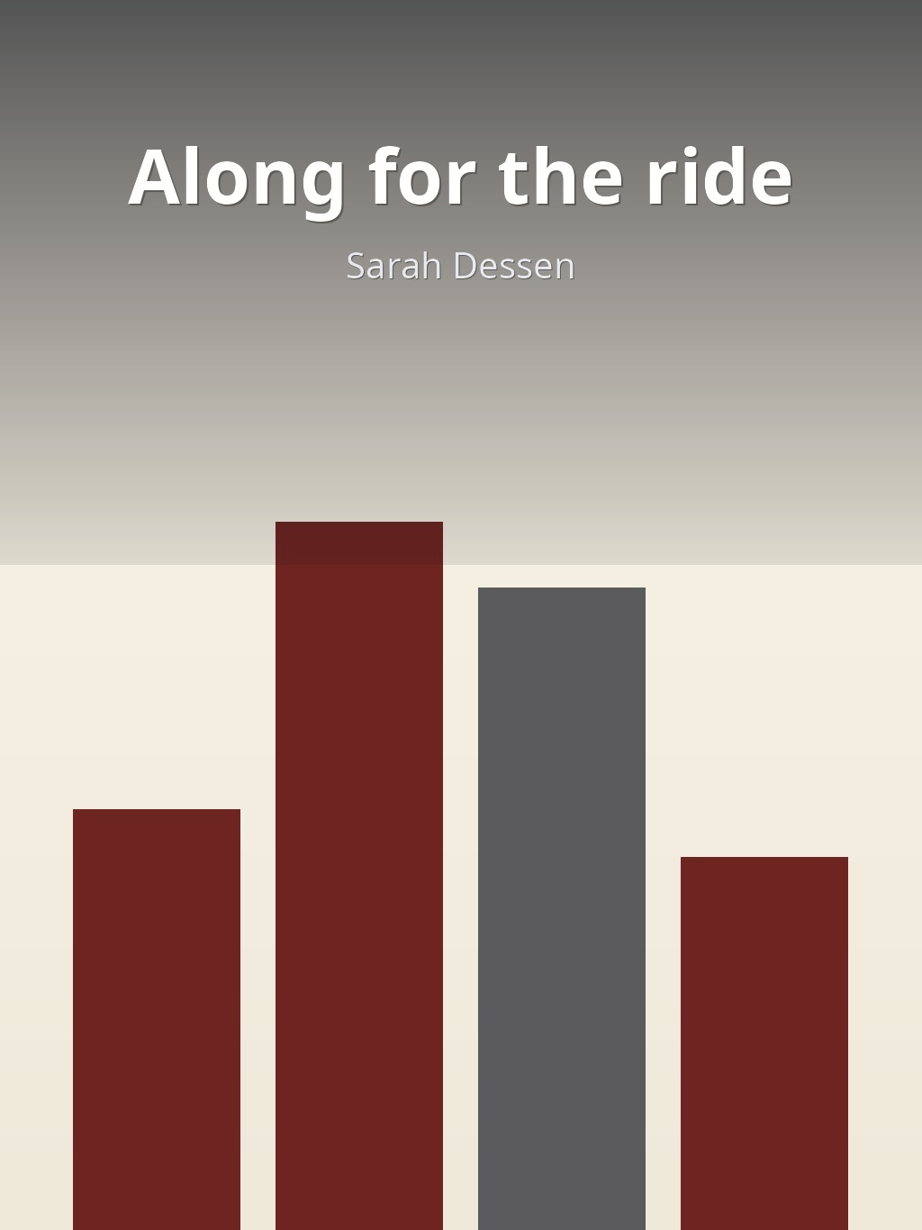 Along for the ride by Sarah Dessen book cover