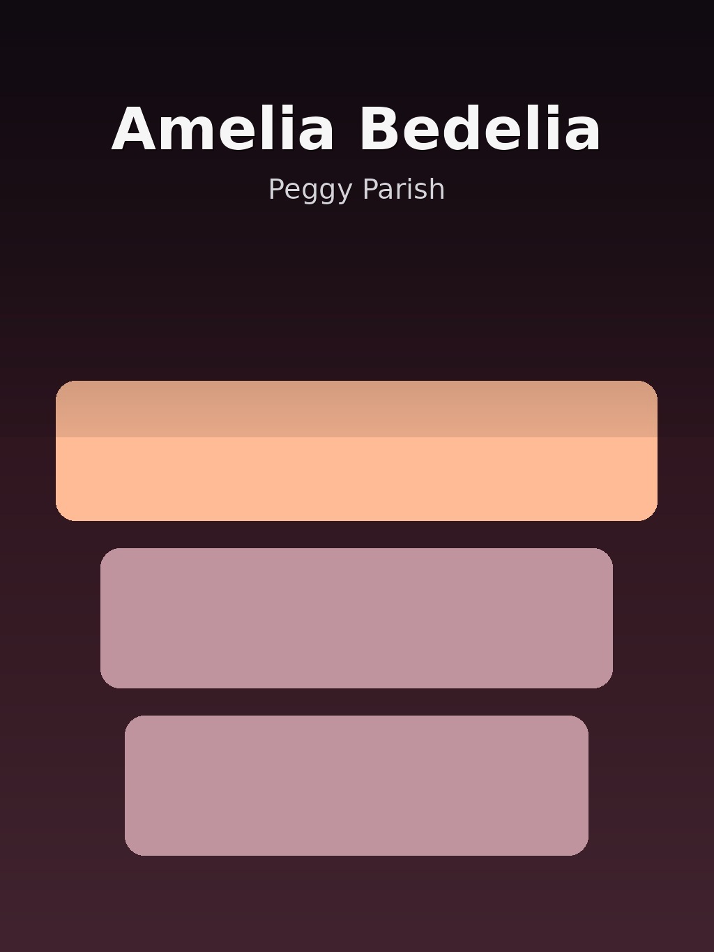 Amelia Bedelia by Peggy Parish book cover